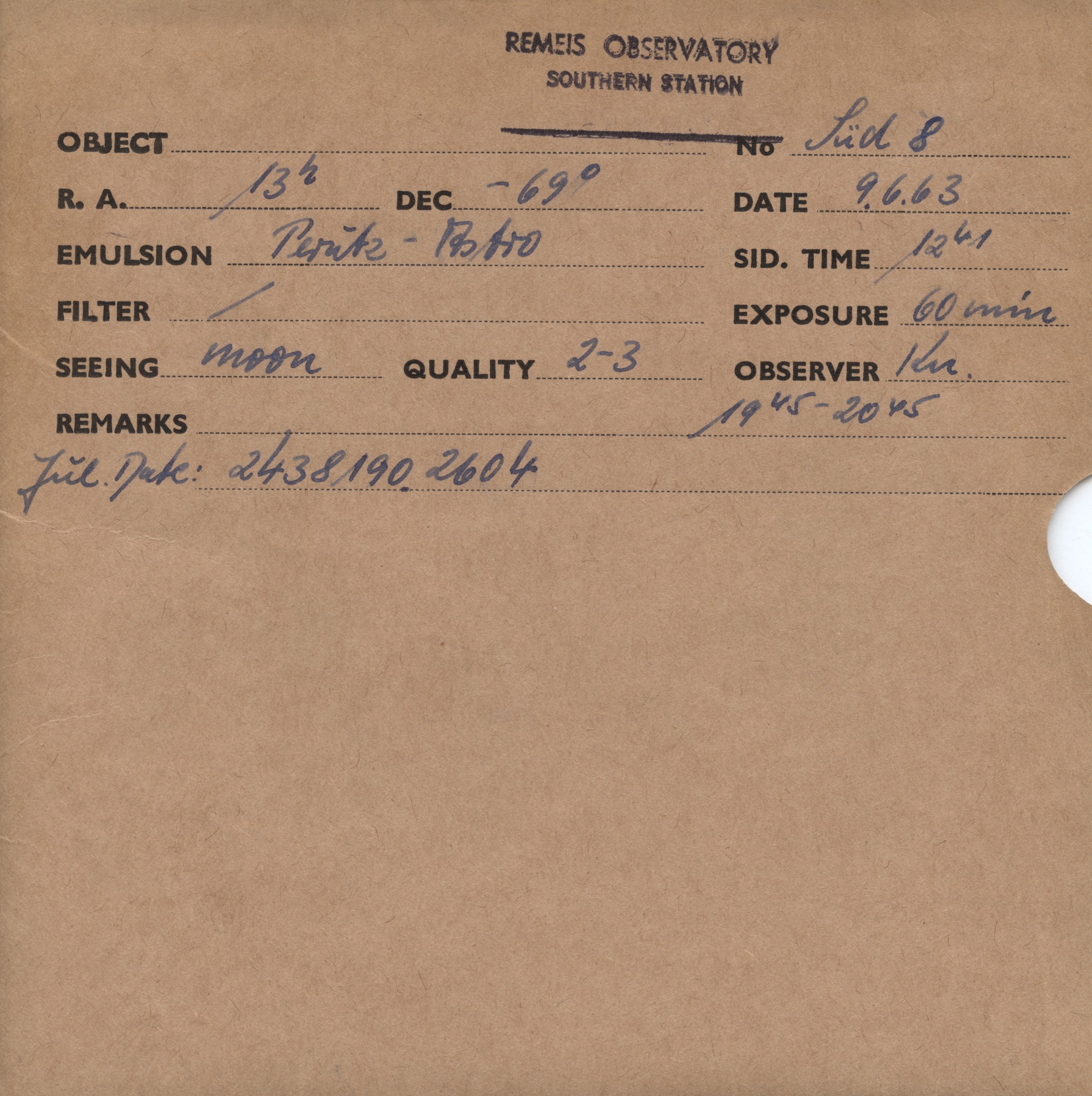 Plate envelope