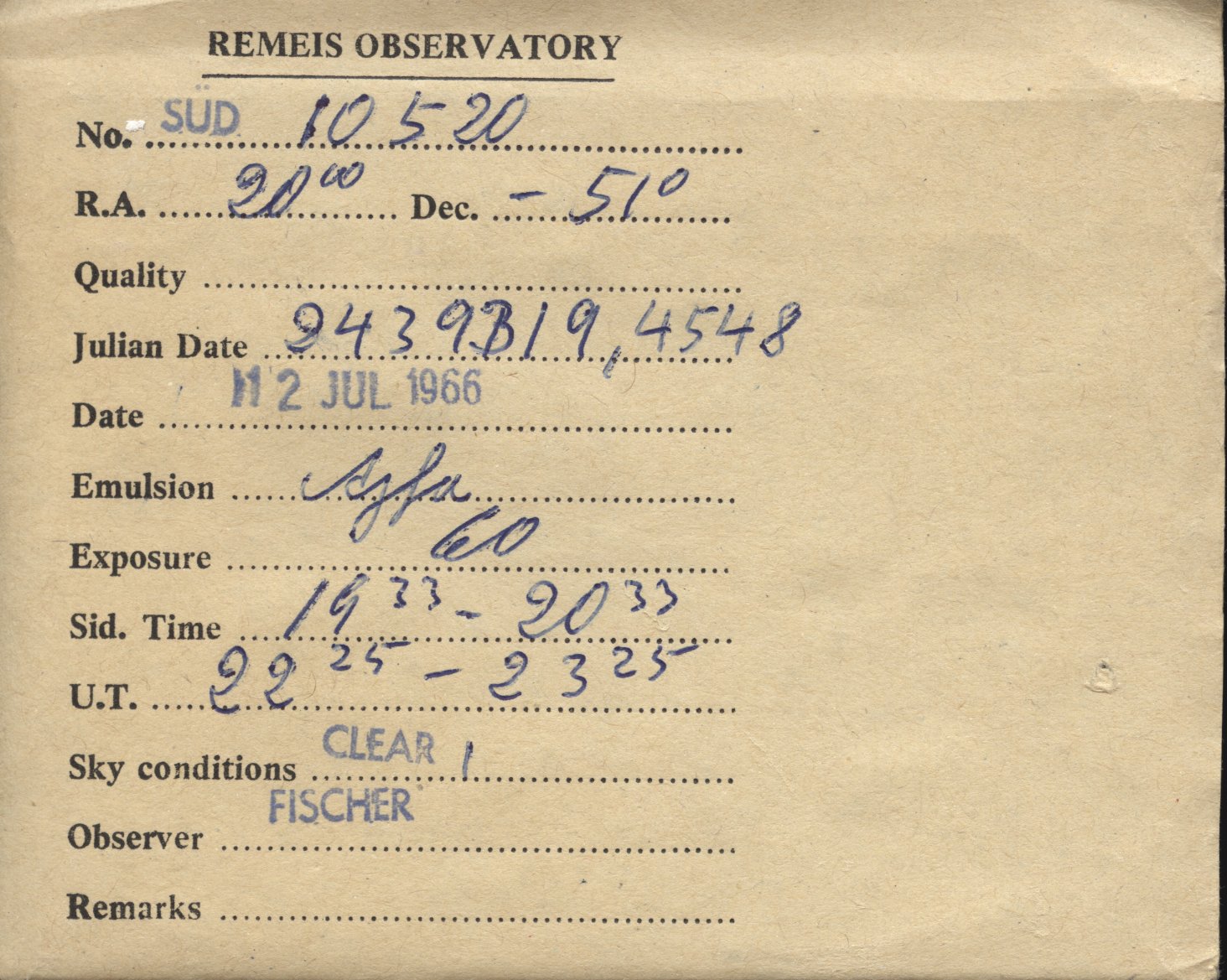 Plate envelope