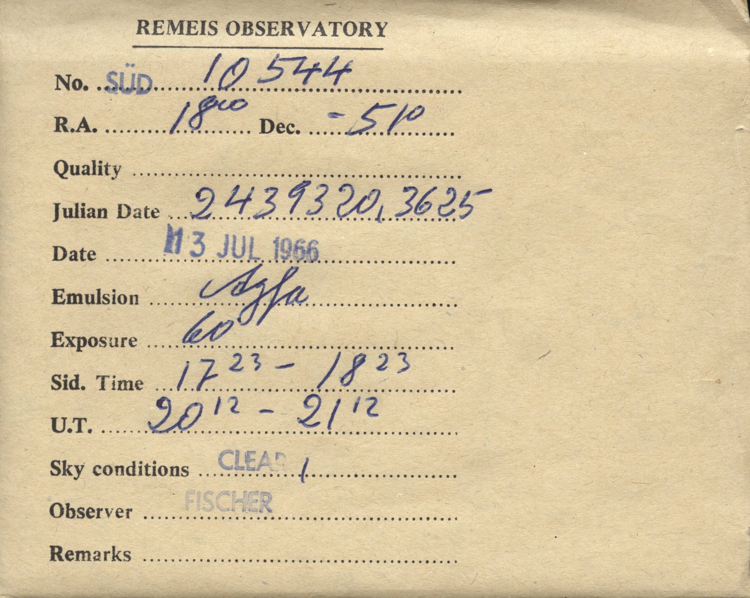Plate envelope