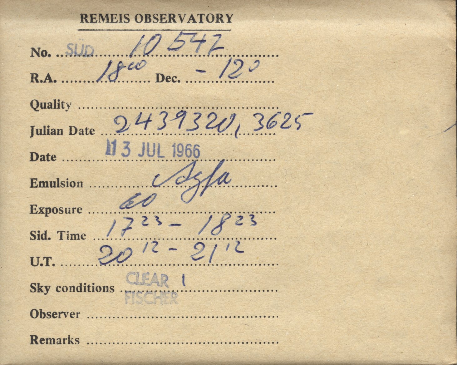 Plate envelope