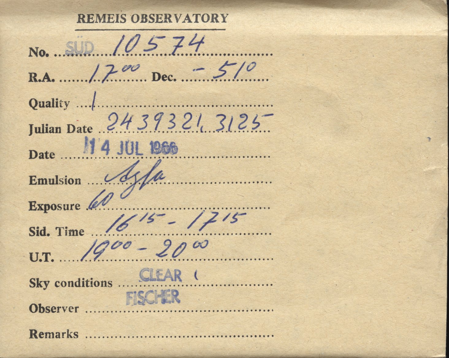 Plate envelope