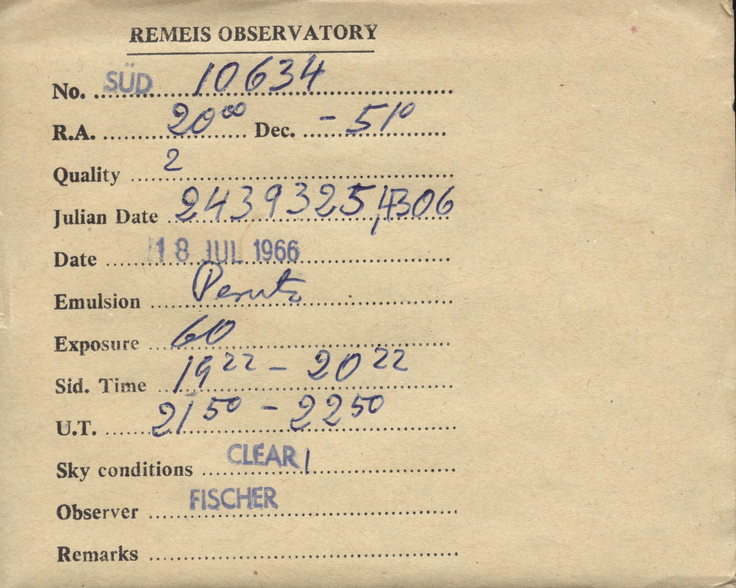 Plate envelope
