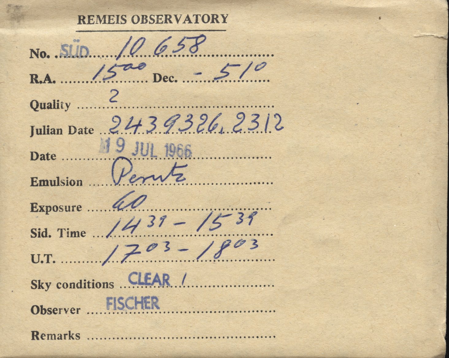 Plate envelope