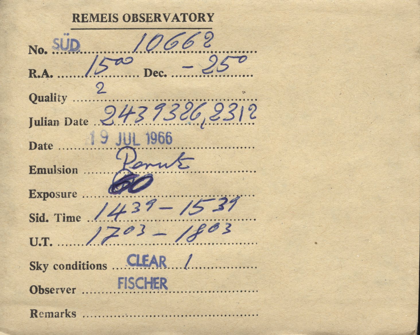 Plate envelope