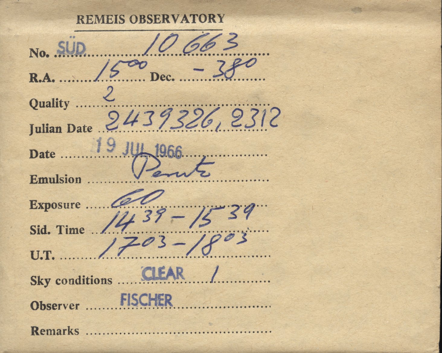 Plate envelope