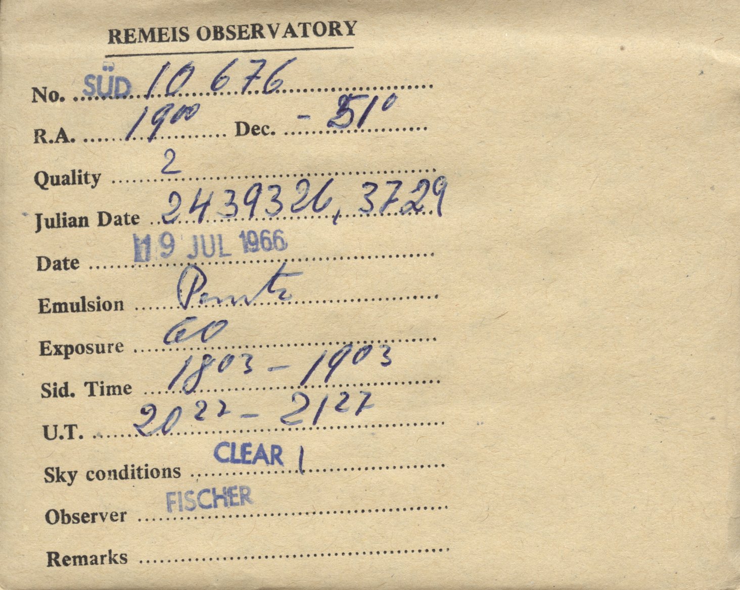 Plate envelope