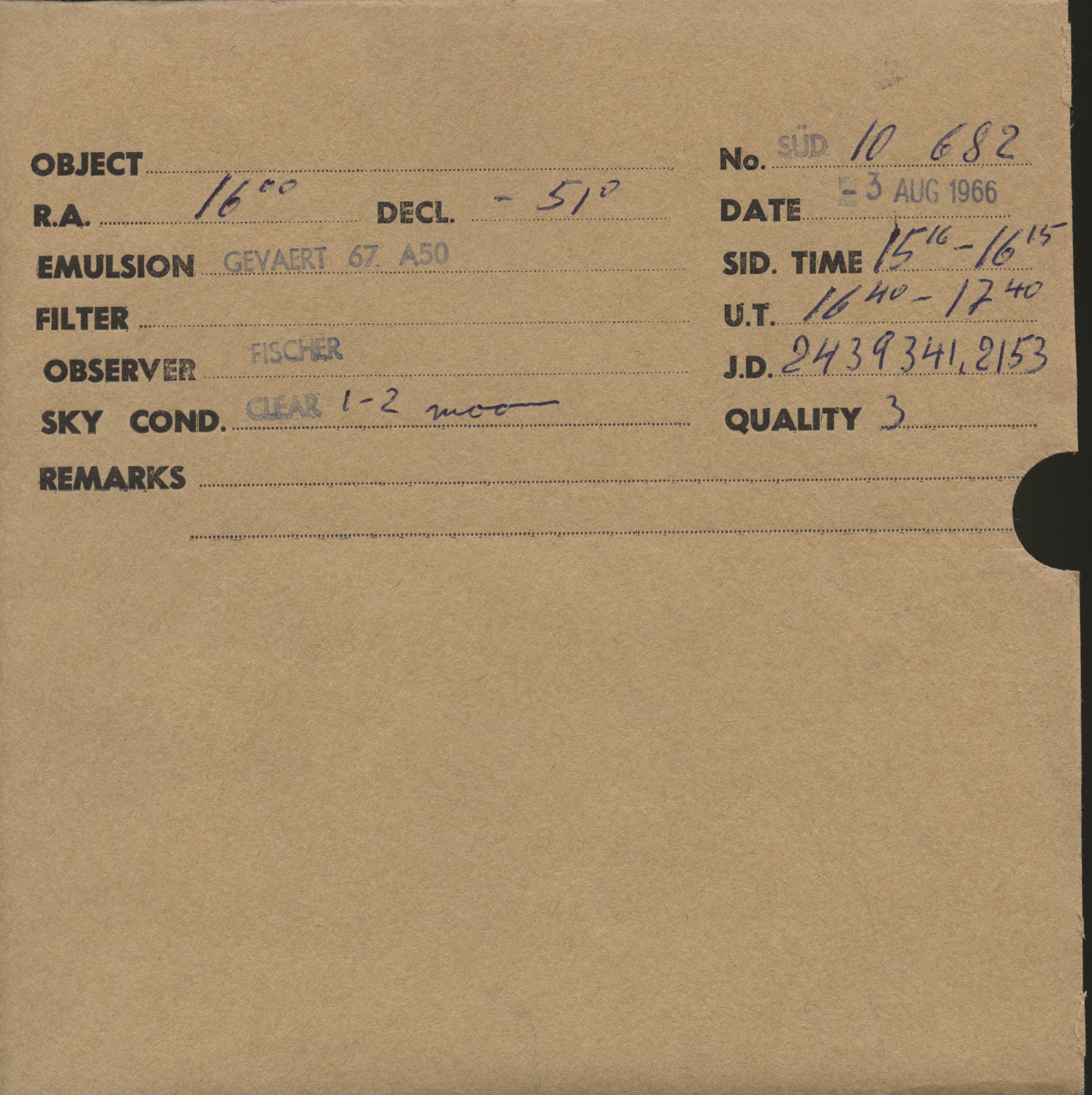 Plate envelope