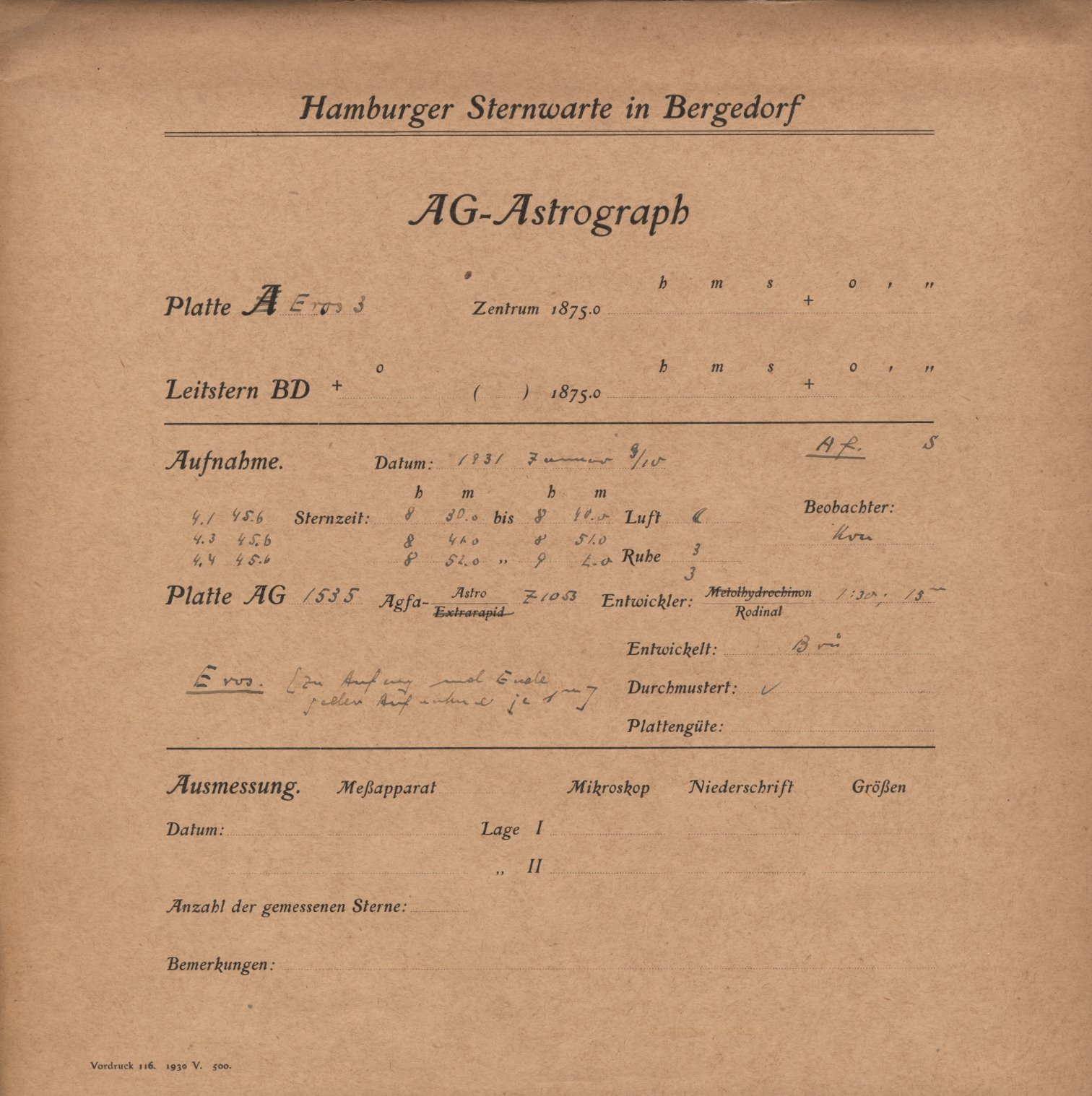Logpage