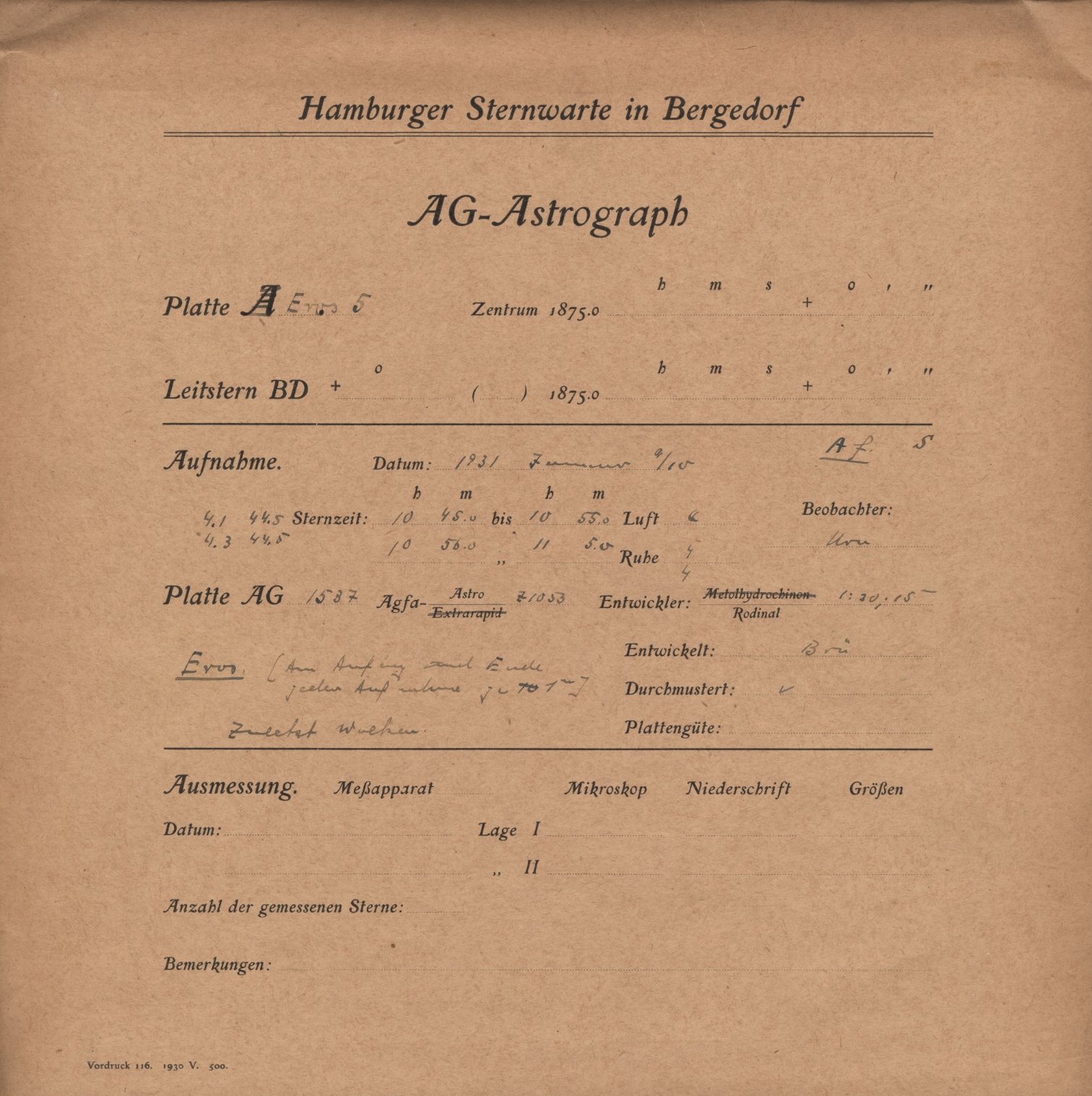 Logpage