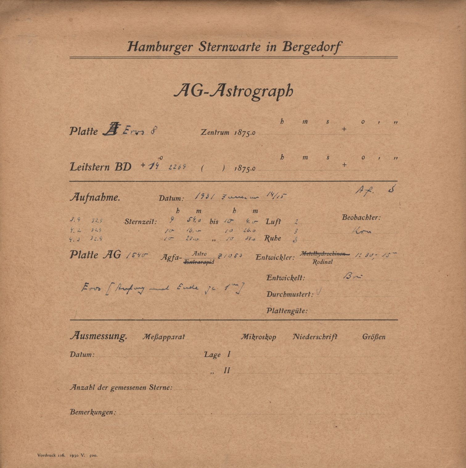 Logpage