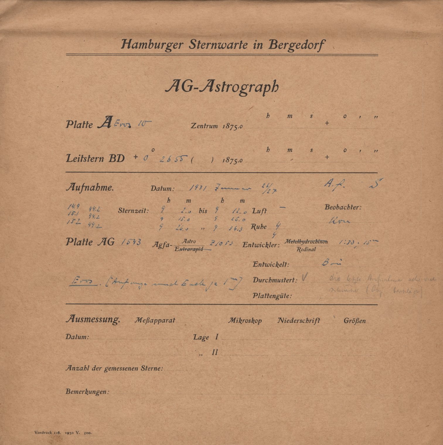 Logpage