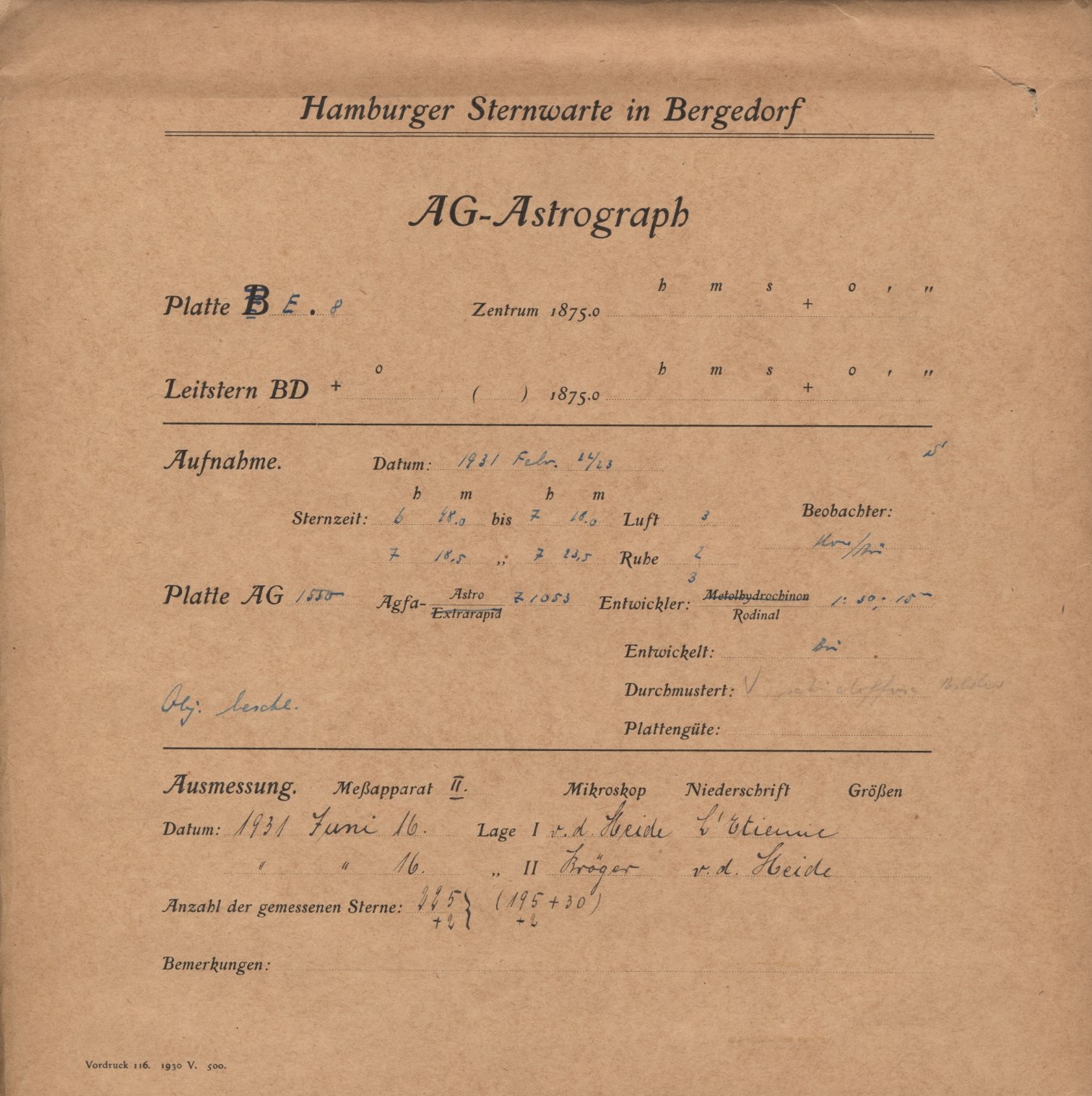 Logpage