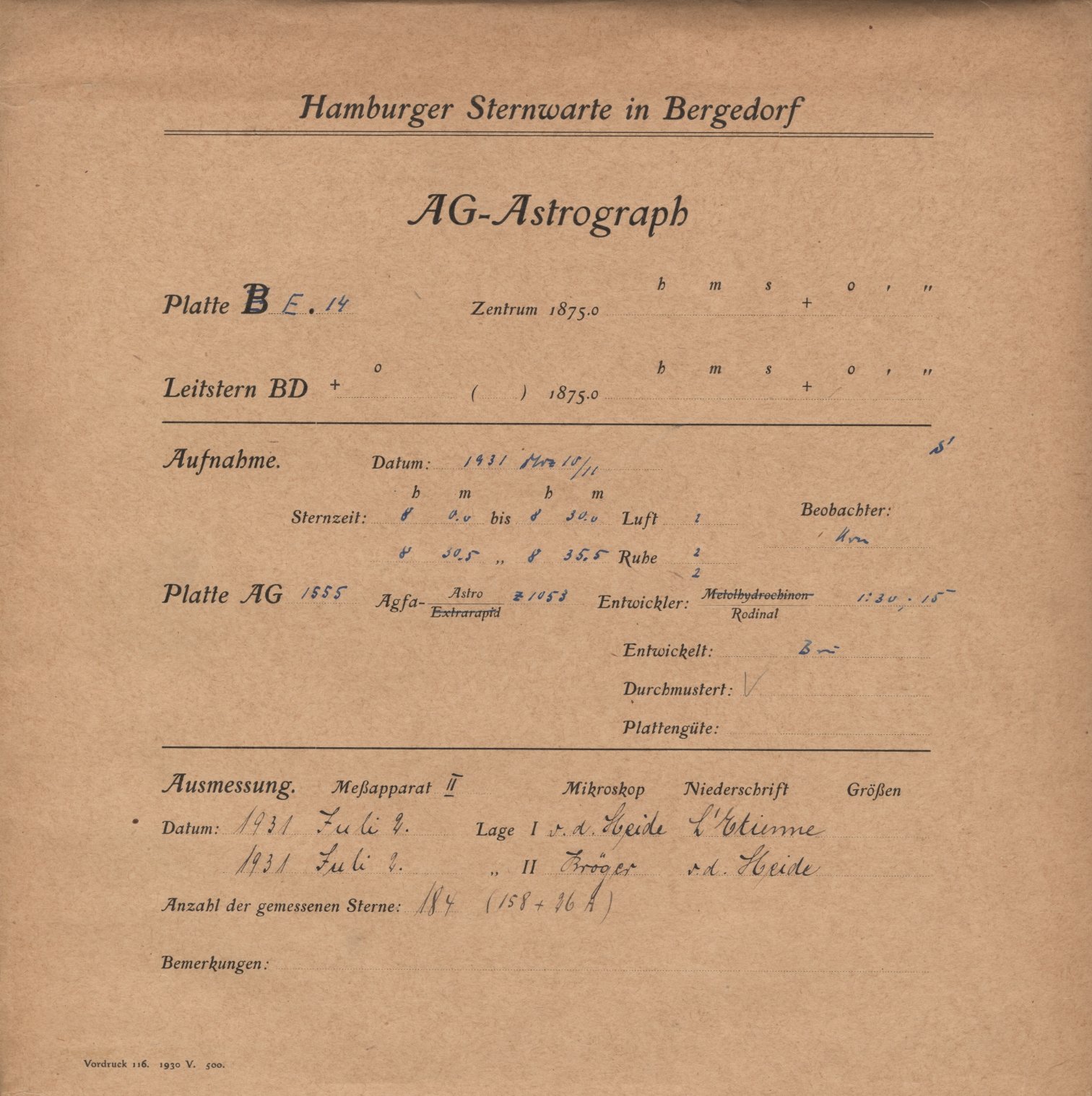 Logpage