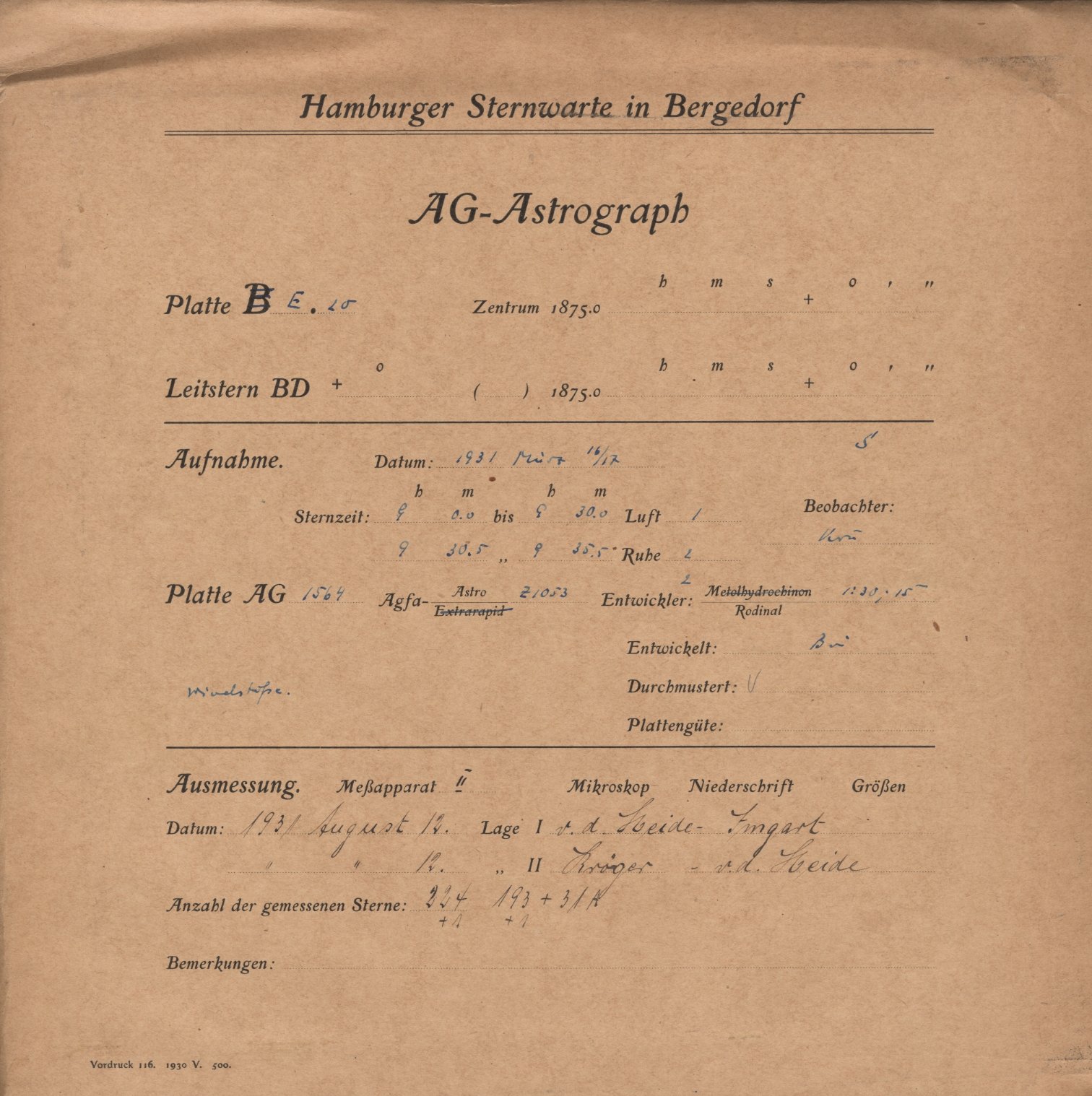 Logpage