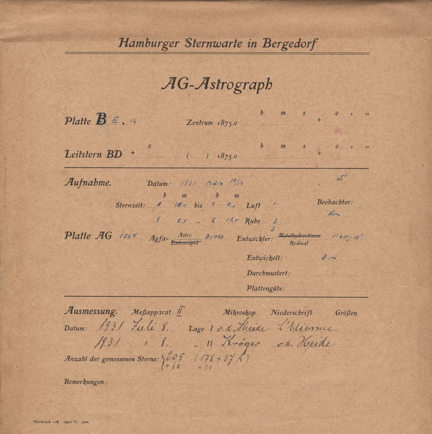 Logpage