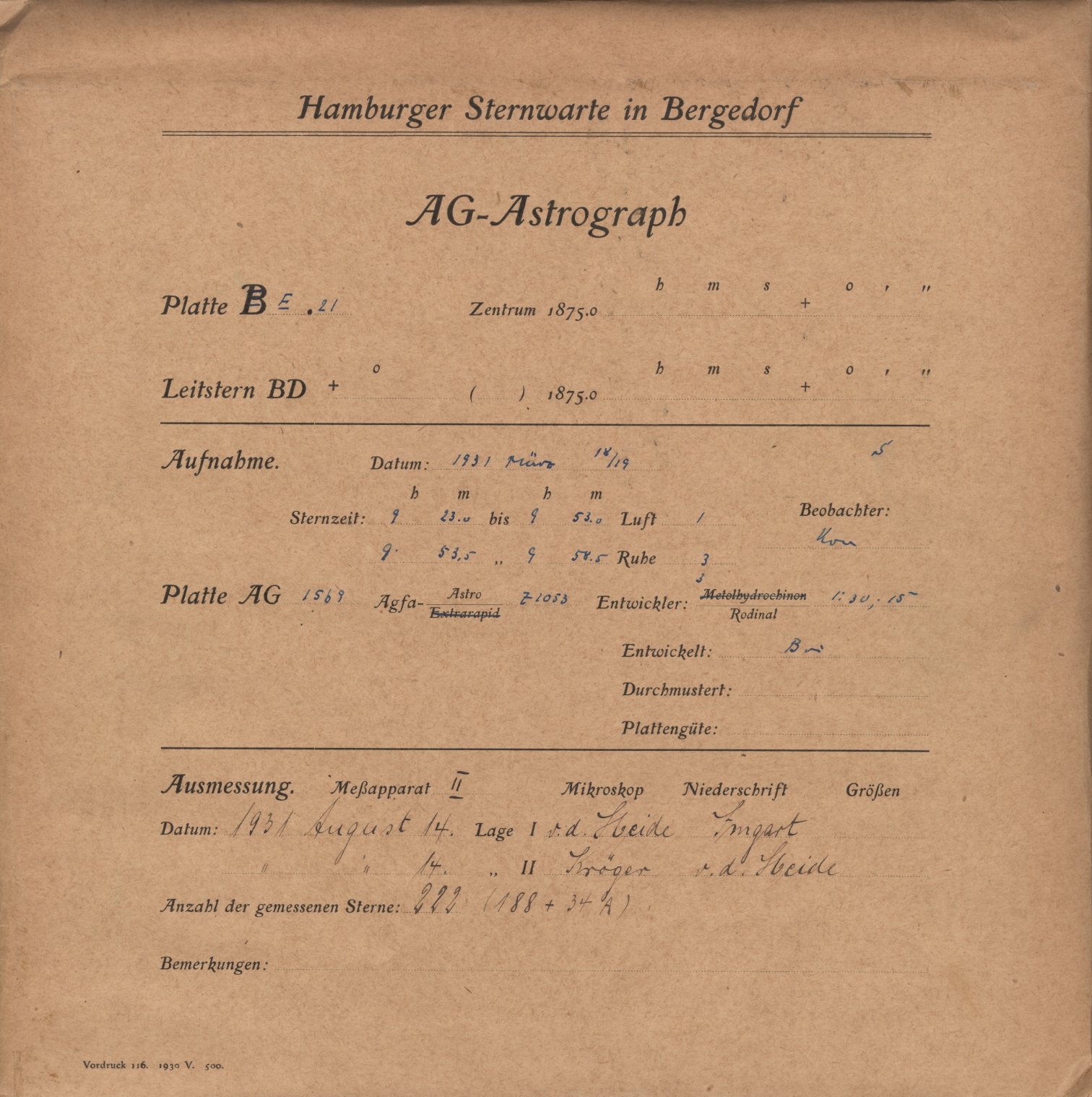 Logpage