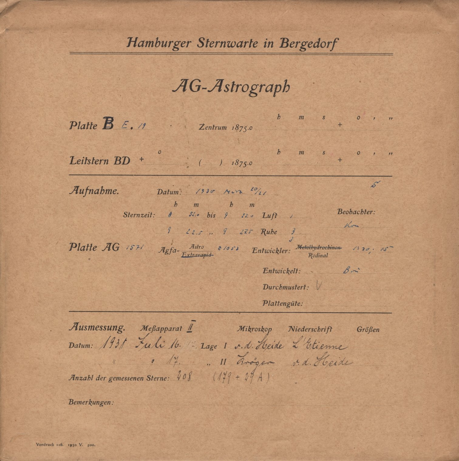 Logpage