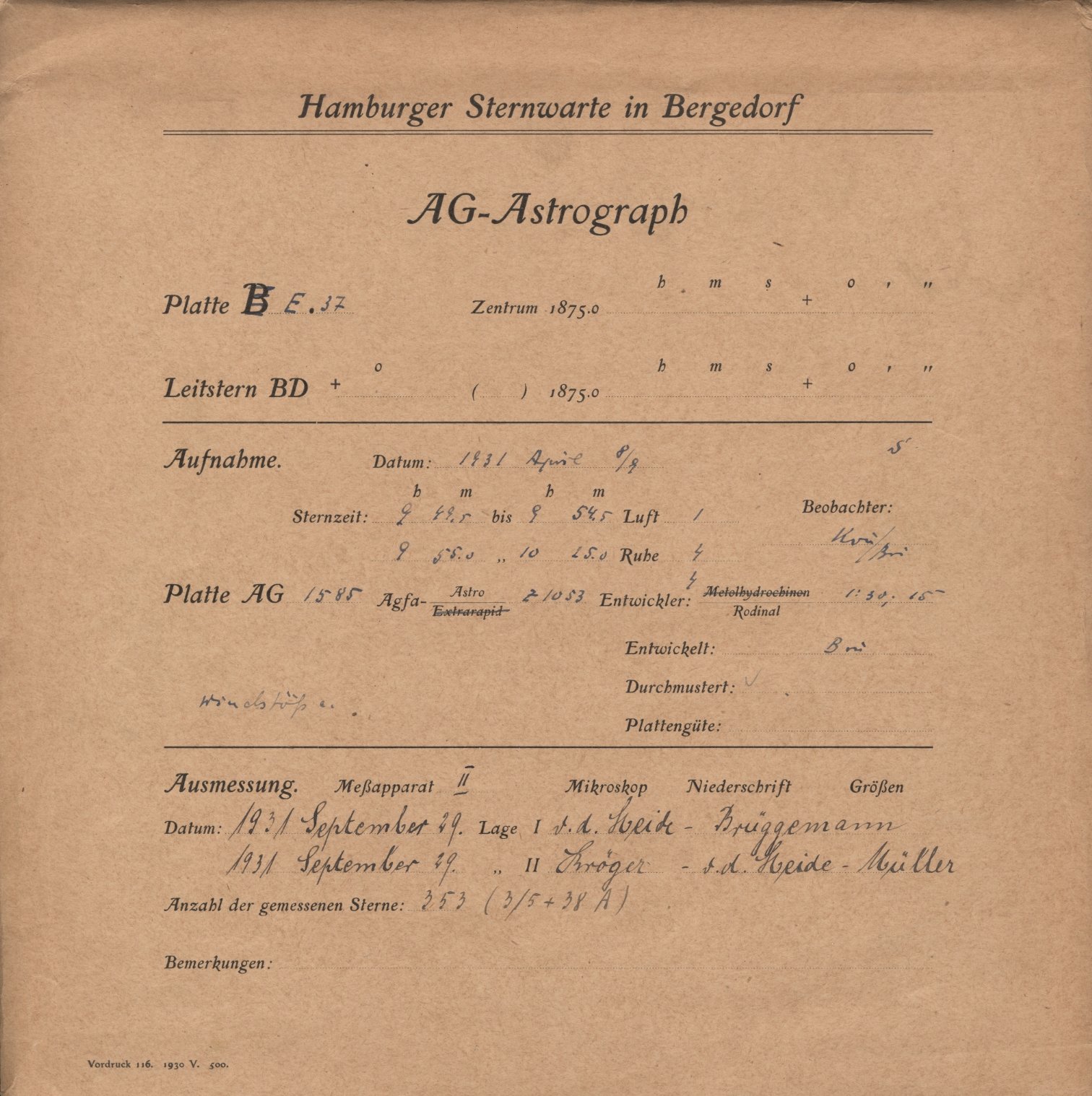Logpage