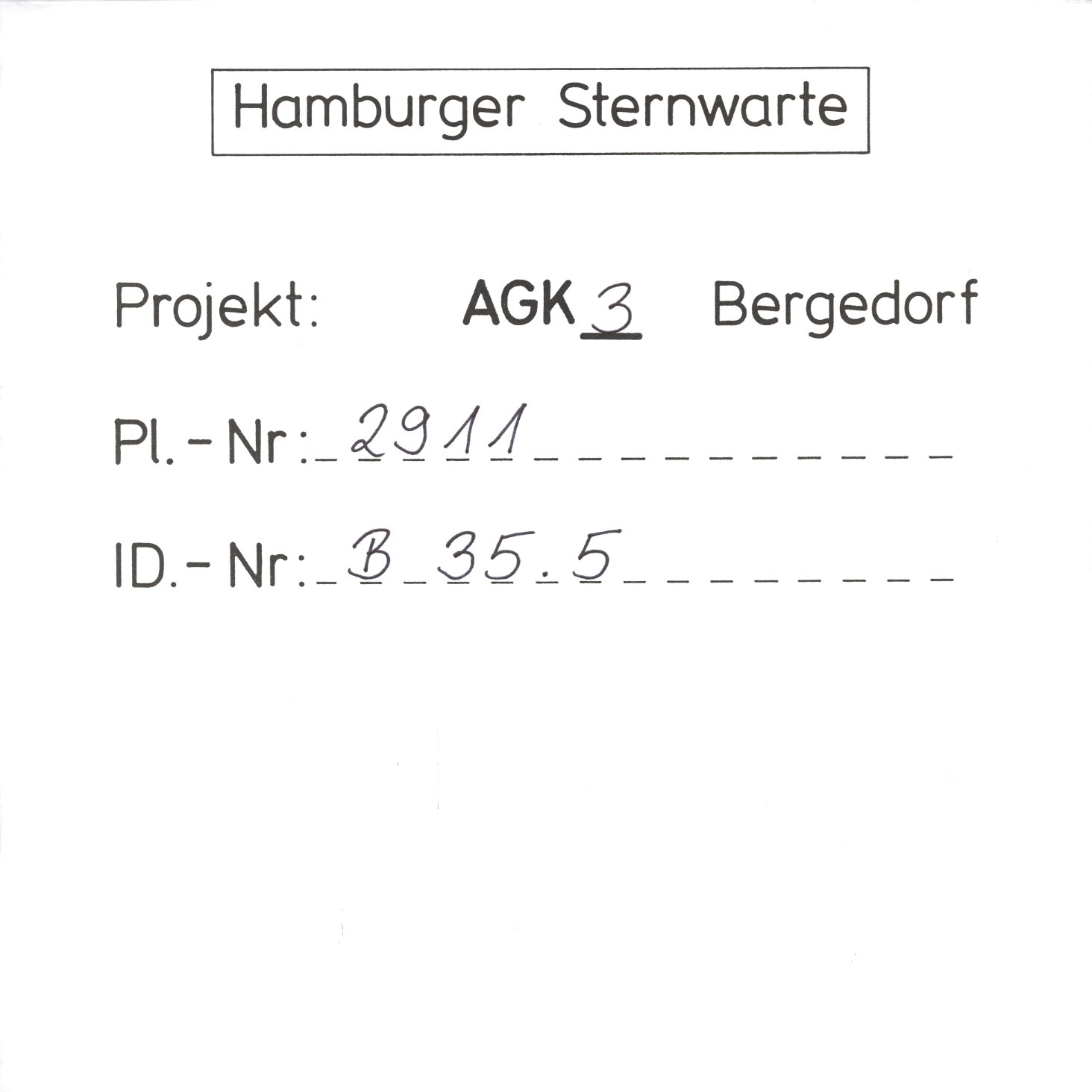 Plate envelope