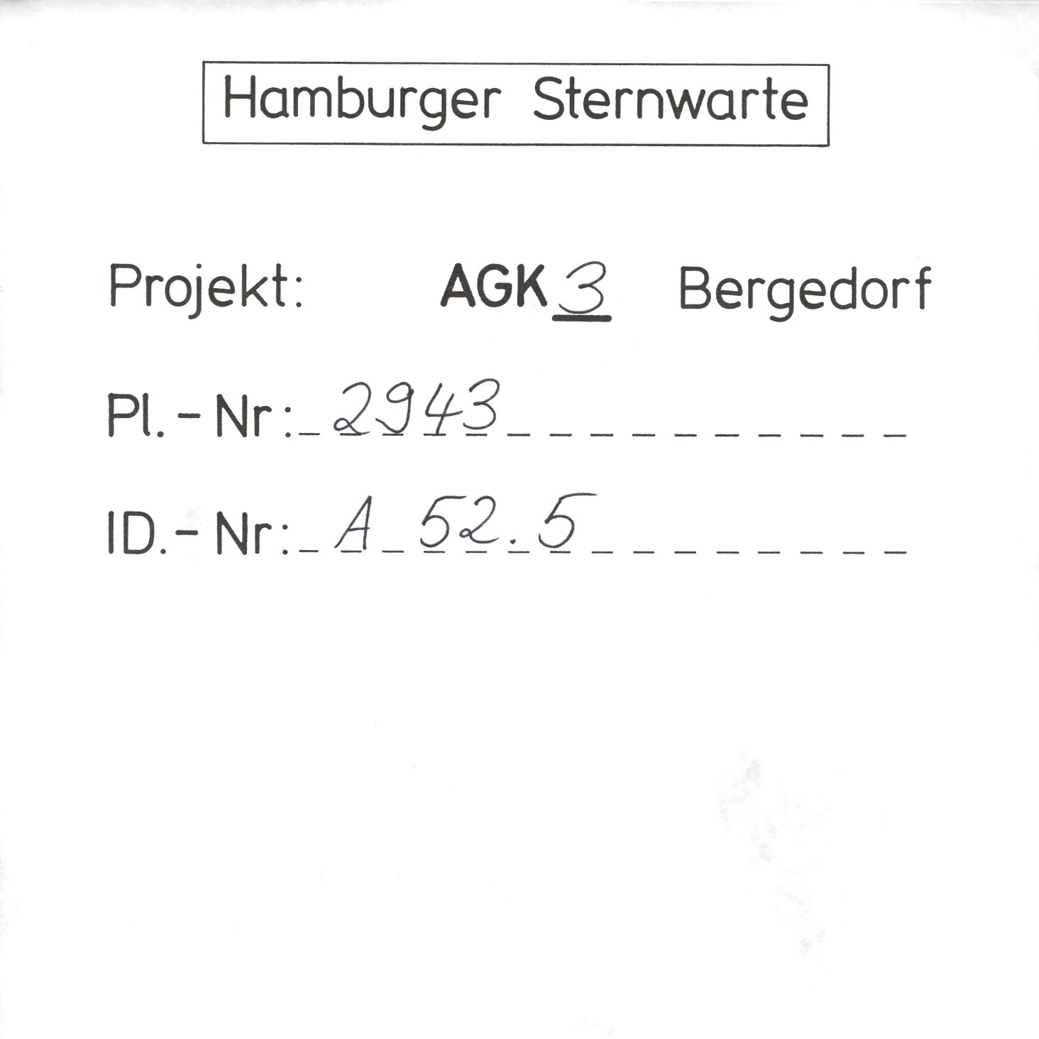 Plate envelope