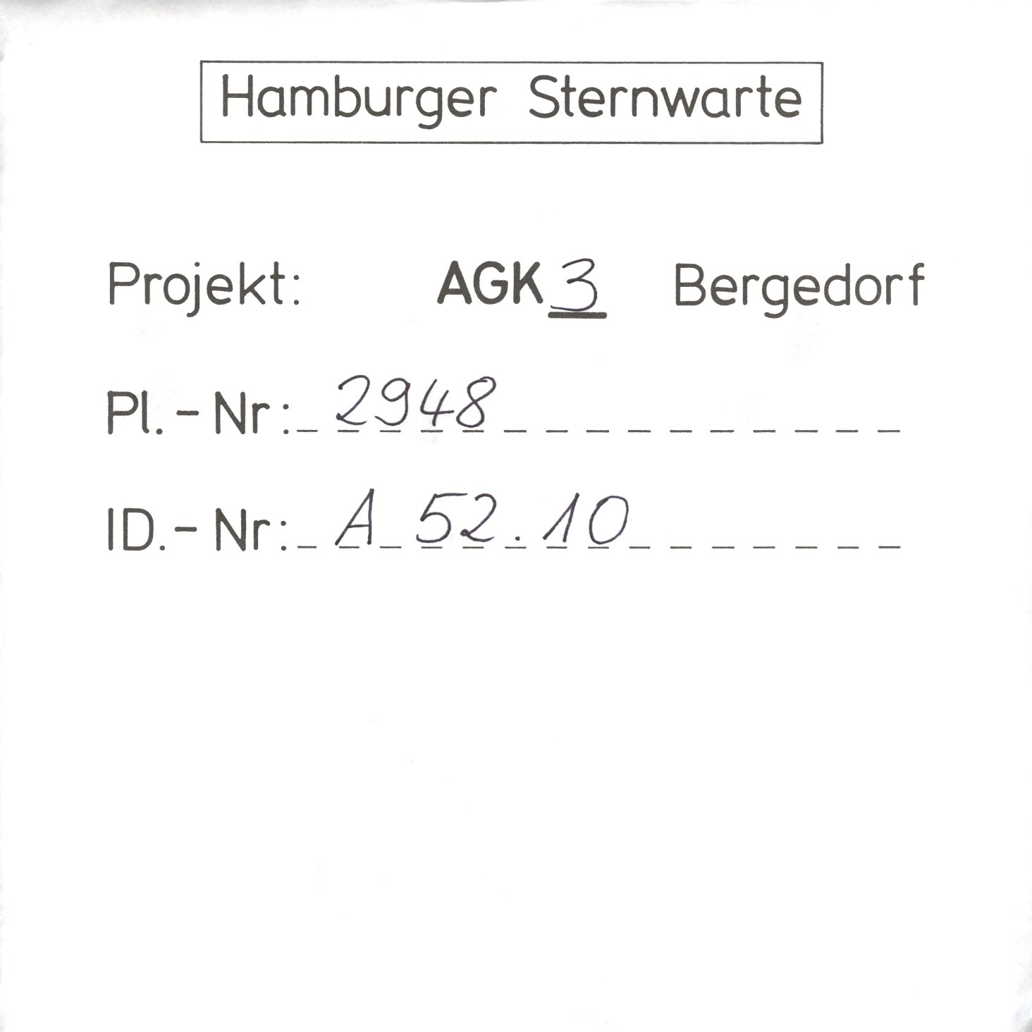 Plate envelope