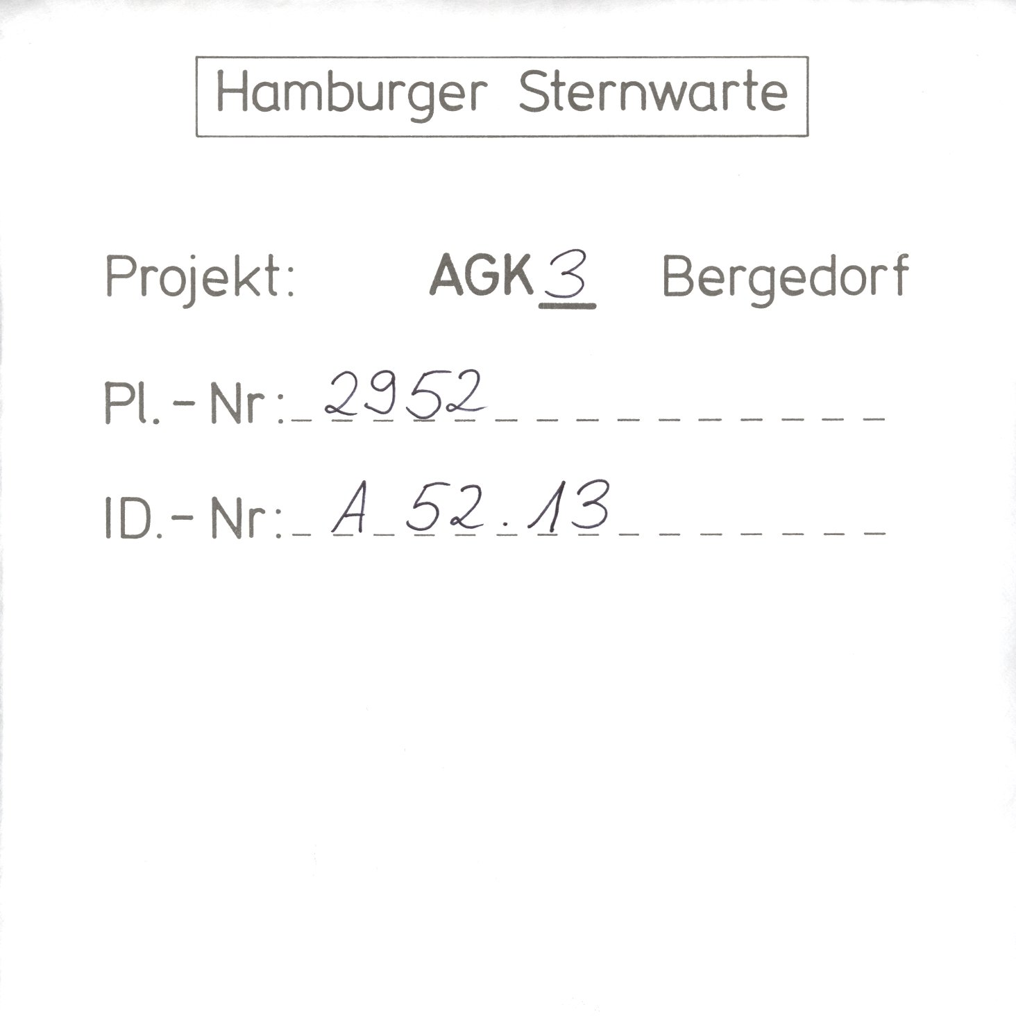 Plate envelope