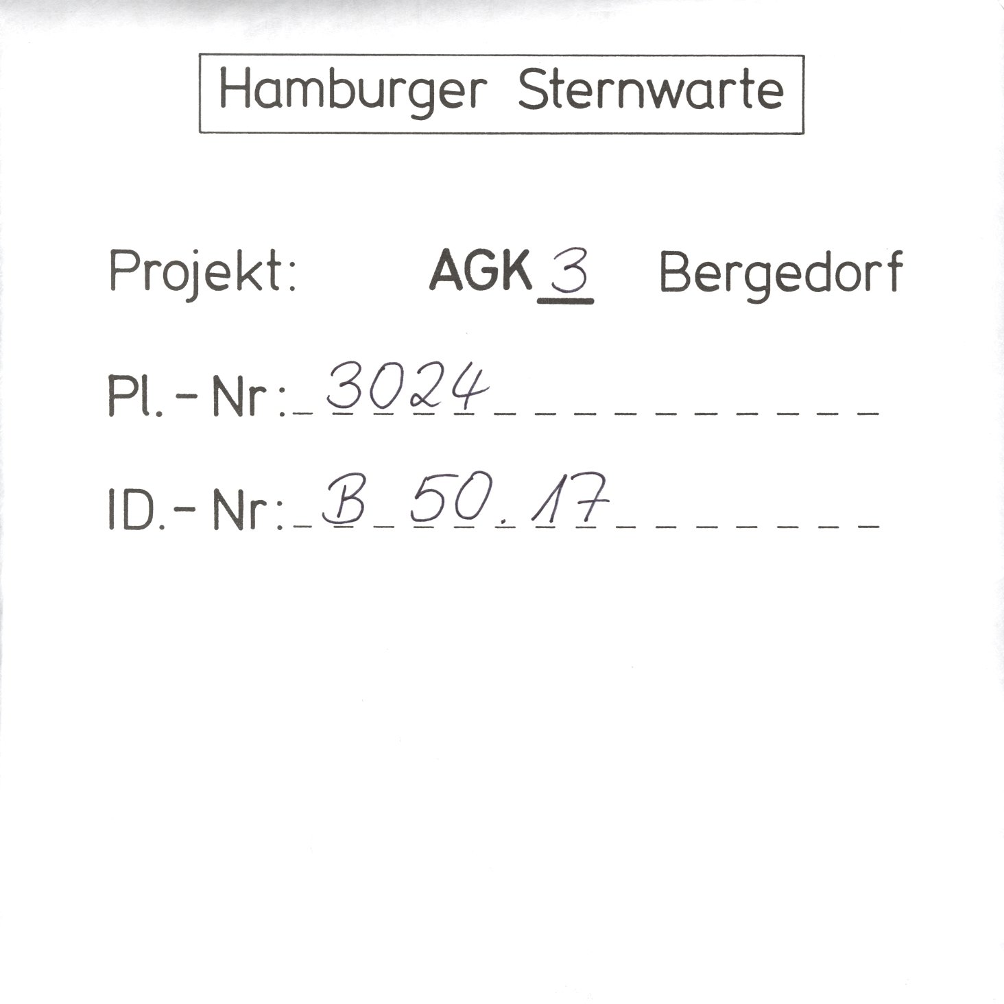 Plate envelope