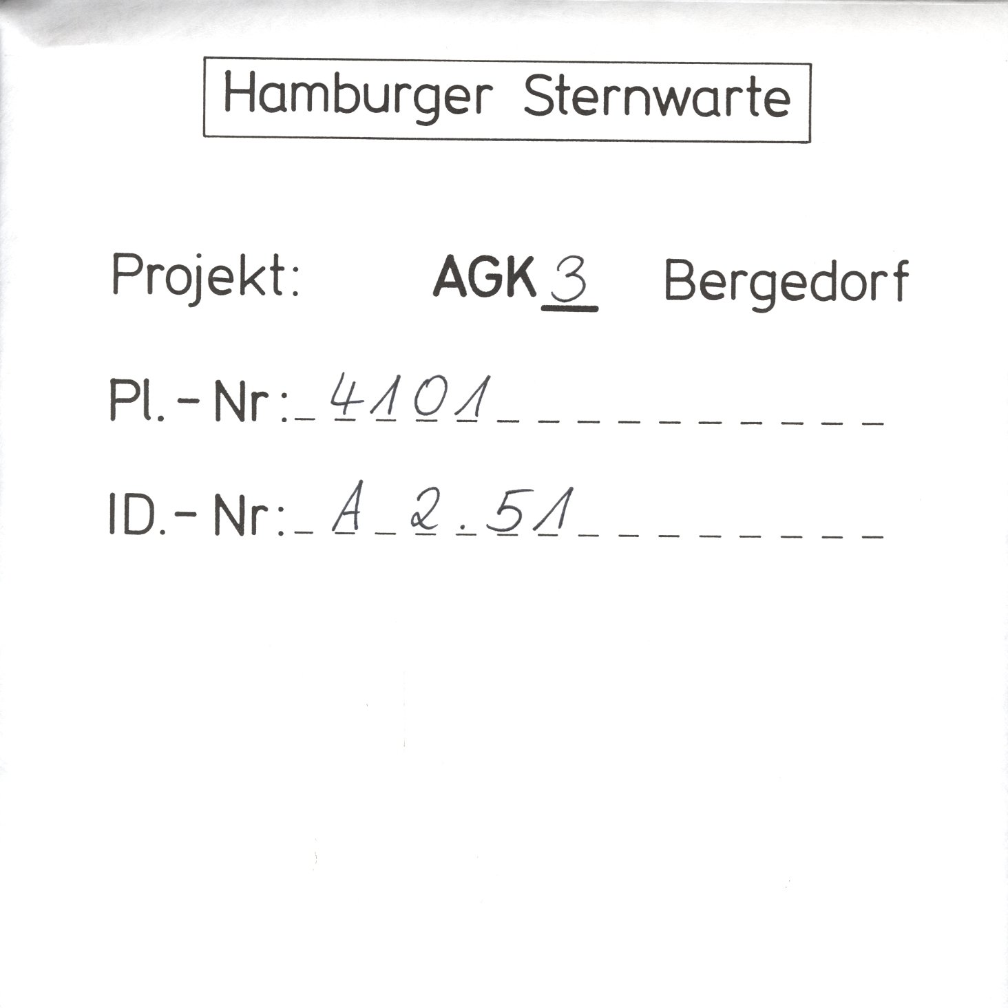 Plate envelope