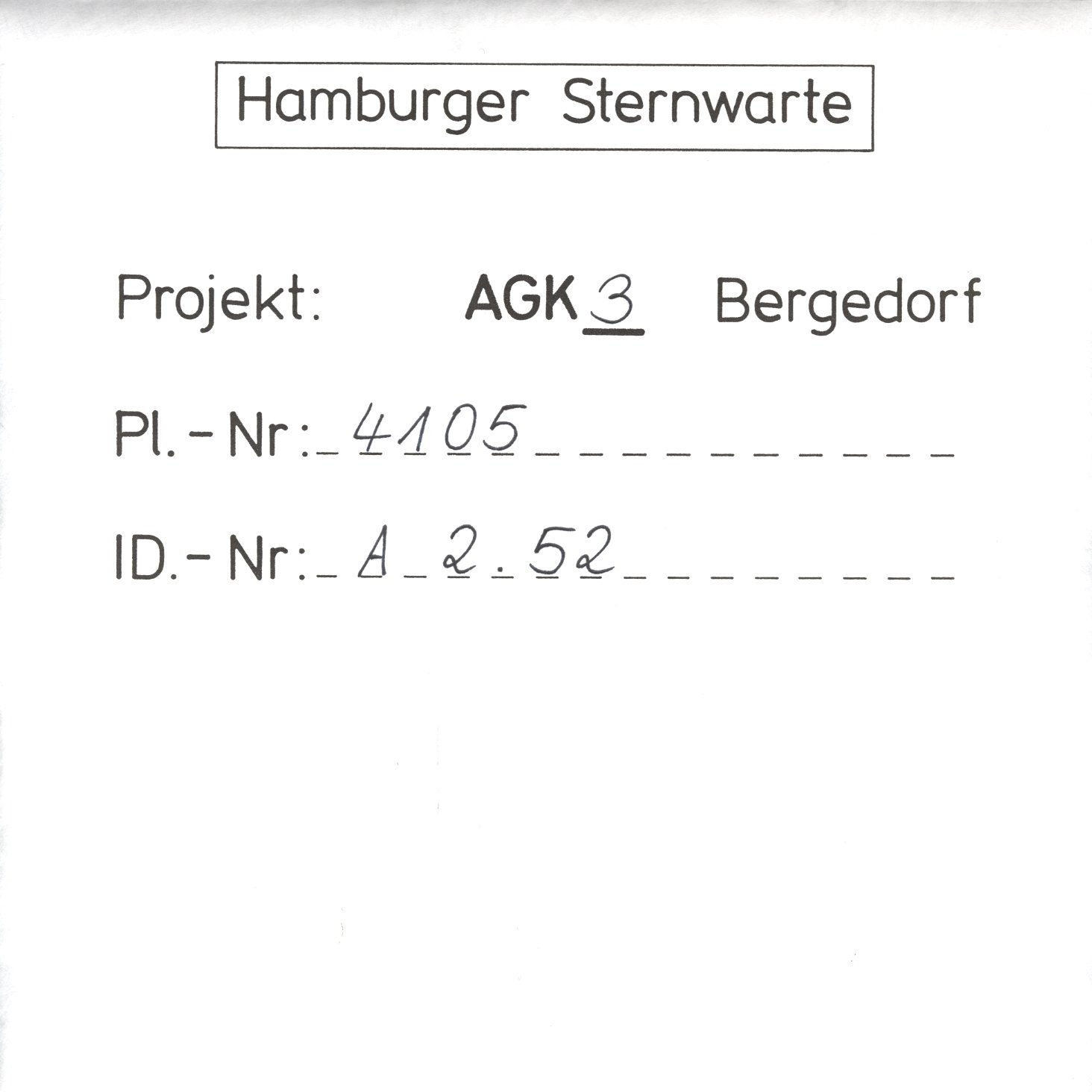 Plate envelope