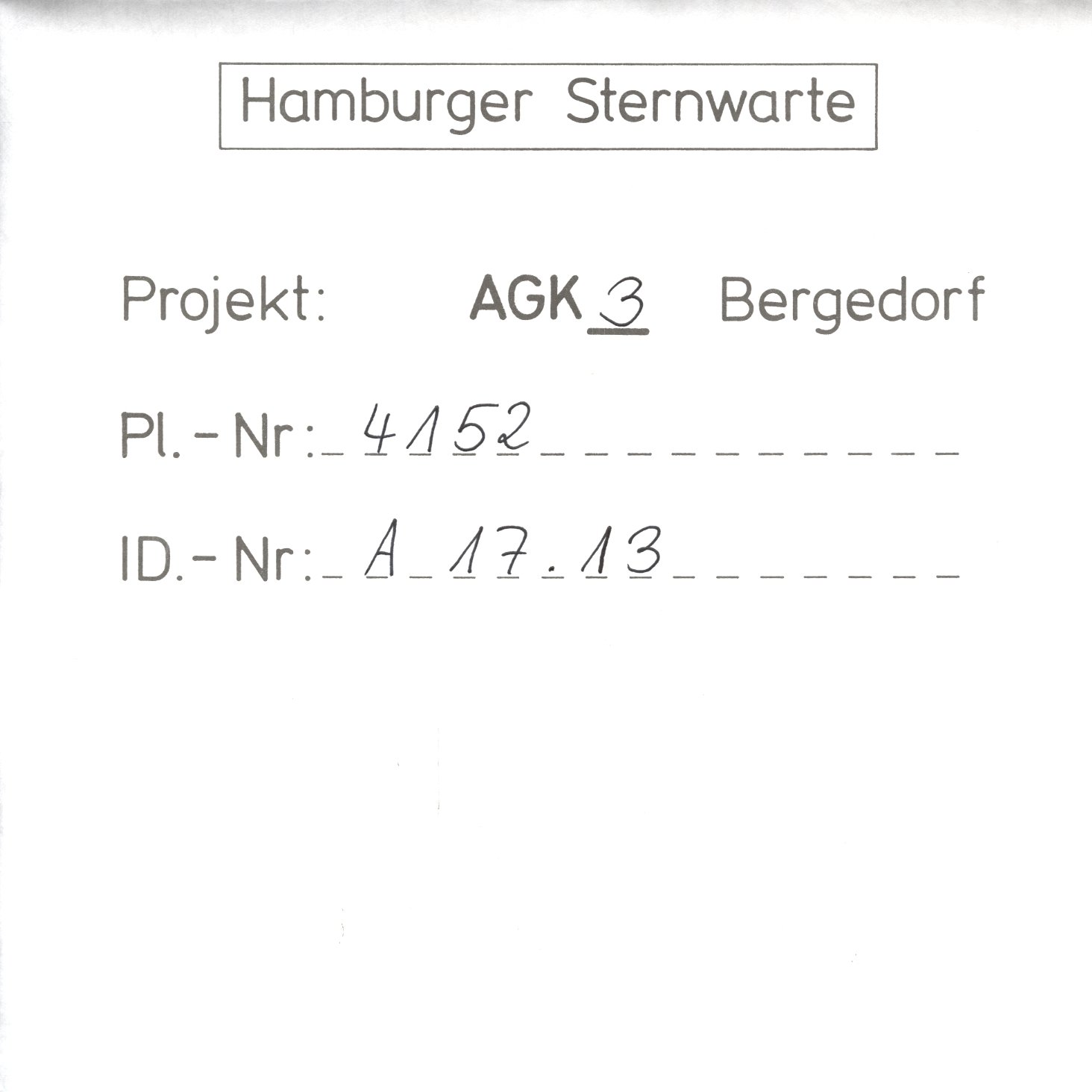 Plate envelope