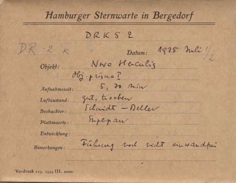 Plate envelope
