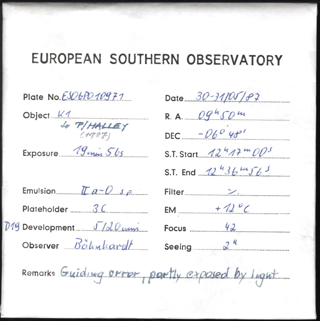 Plate envelope