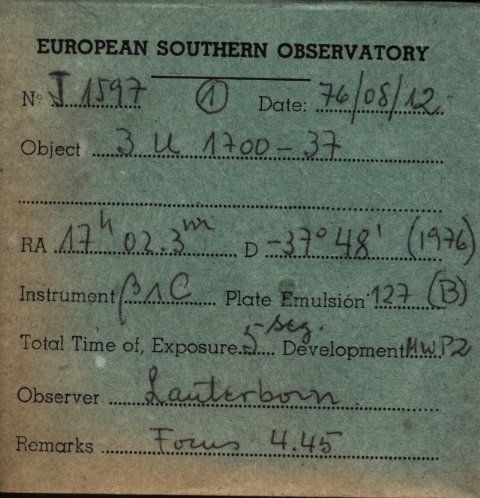 Plate envelope