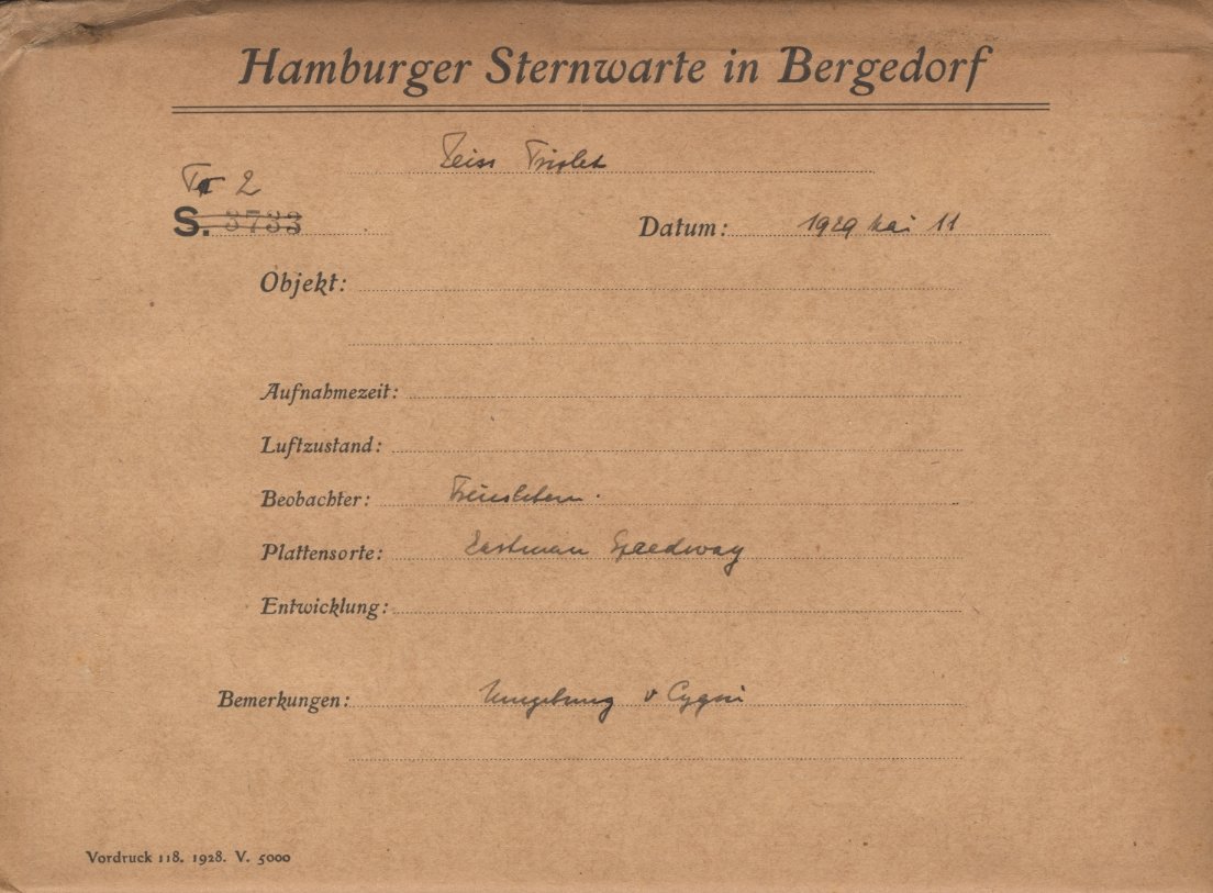 Plate envelope