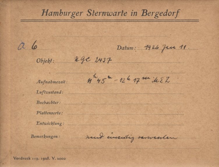 Plate envelope