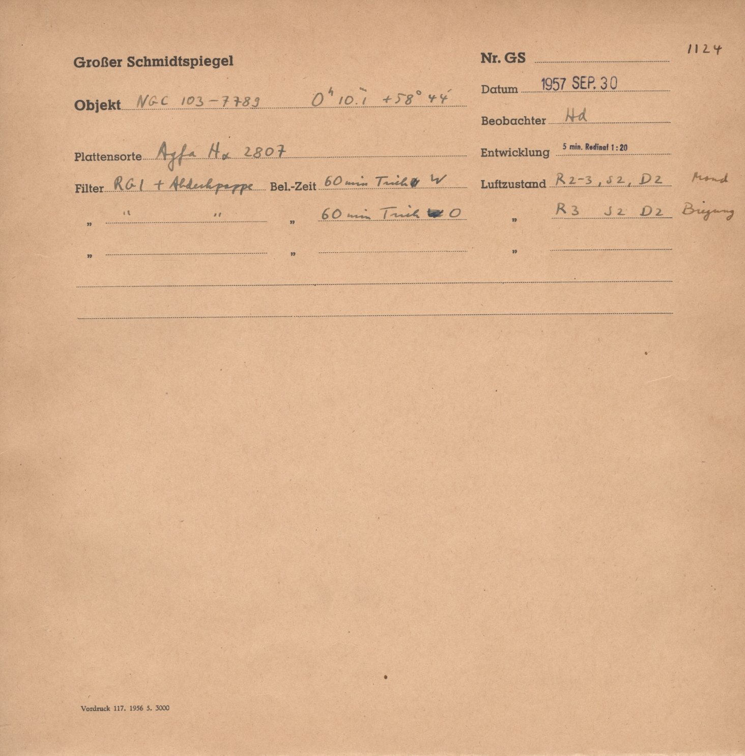 Plate envelope