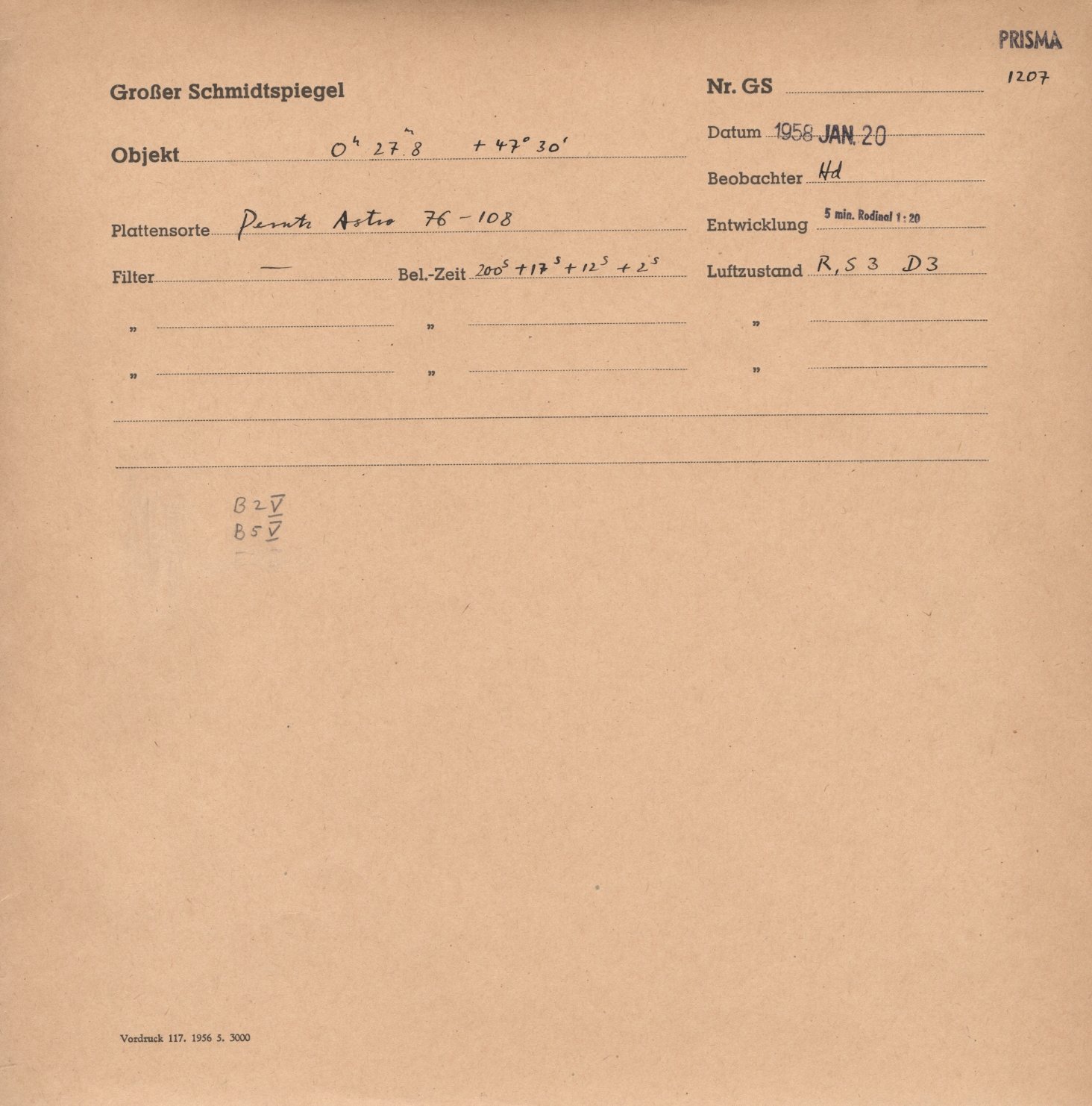 Plate envelope