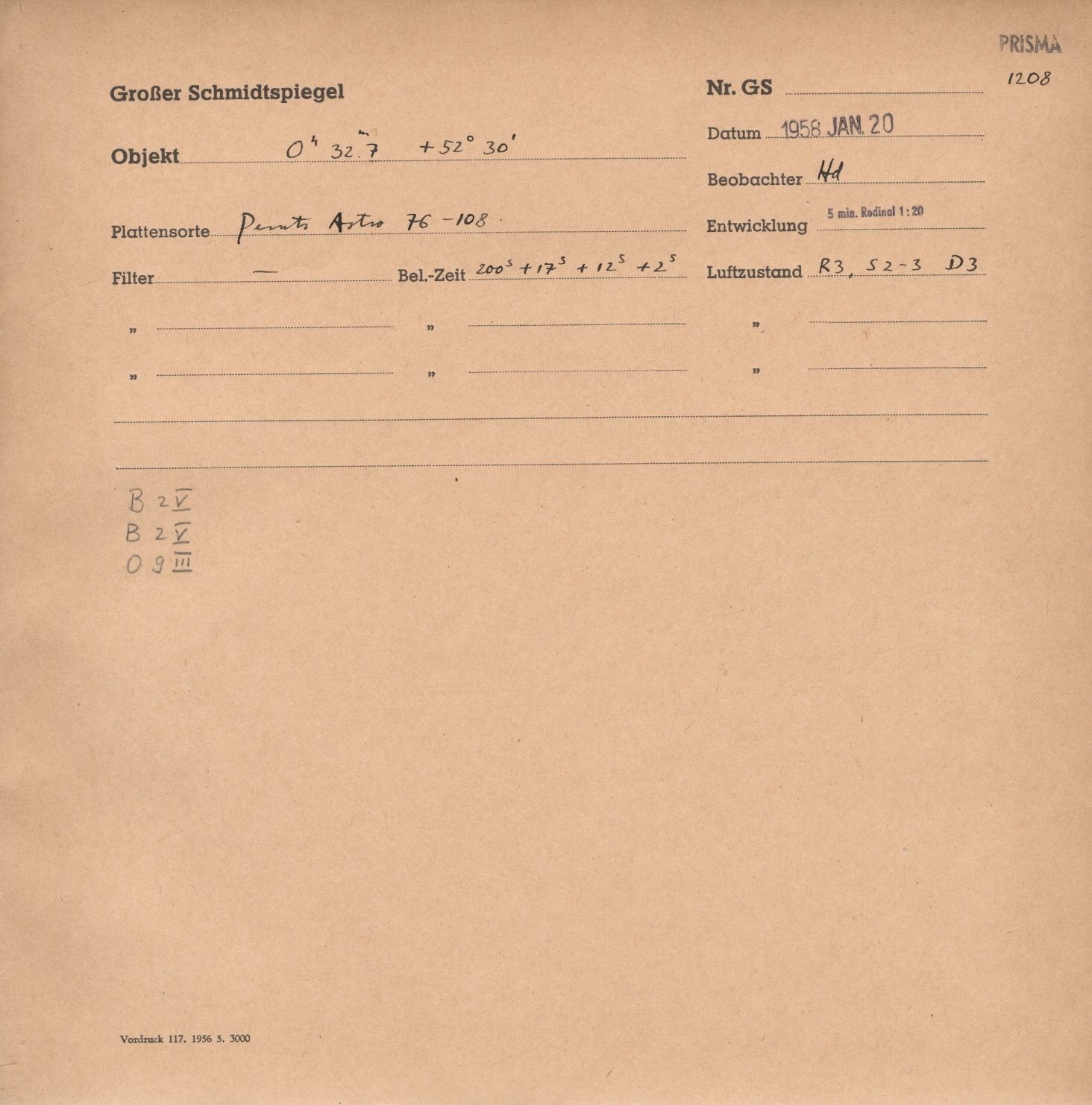 Plate envelope
