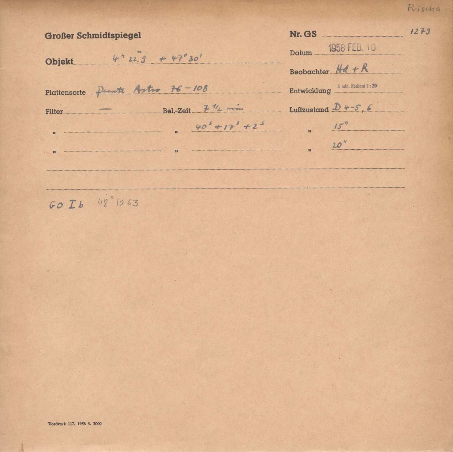 Plate envelope