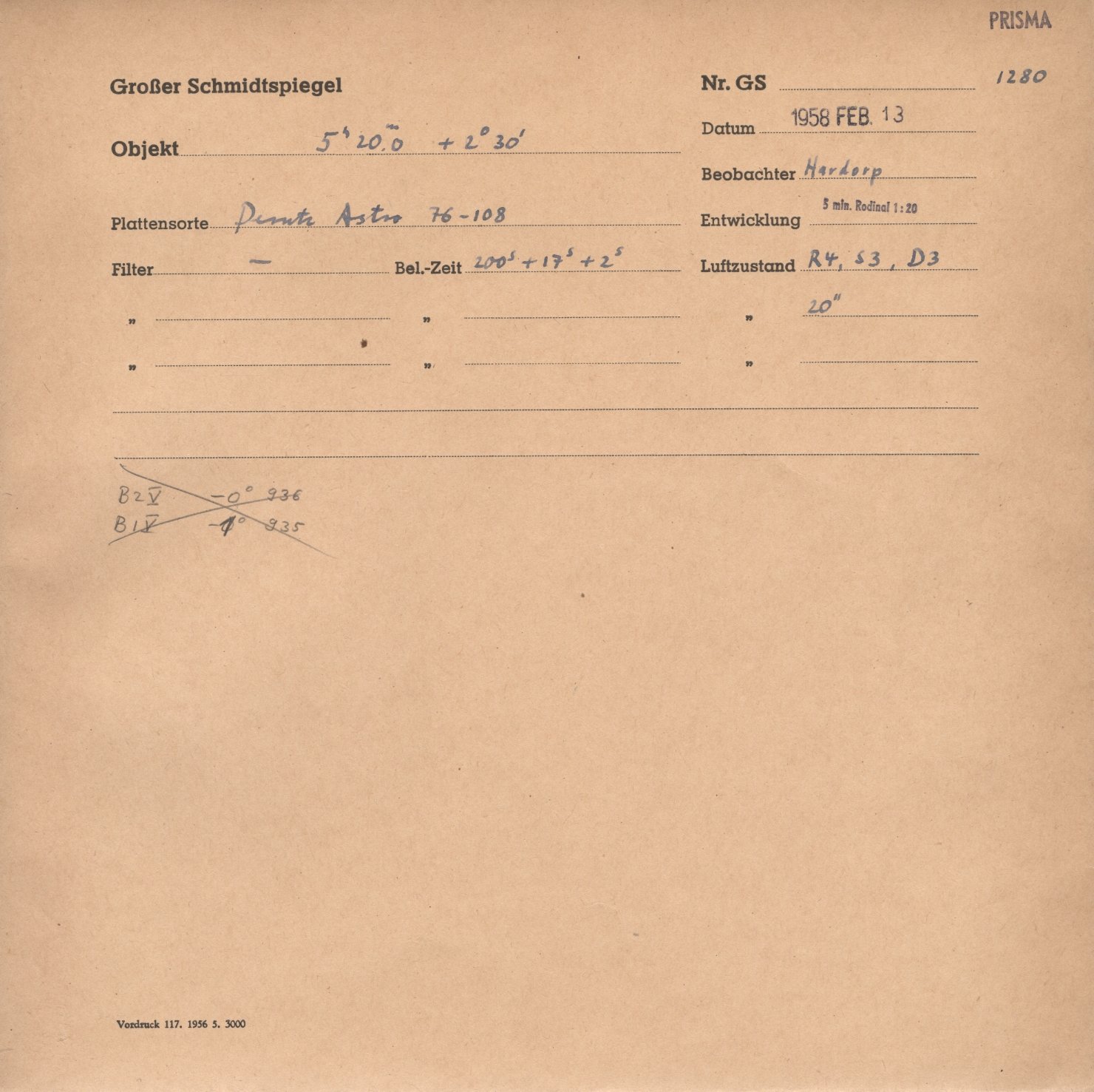 Plate envelope