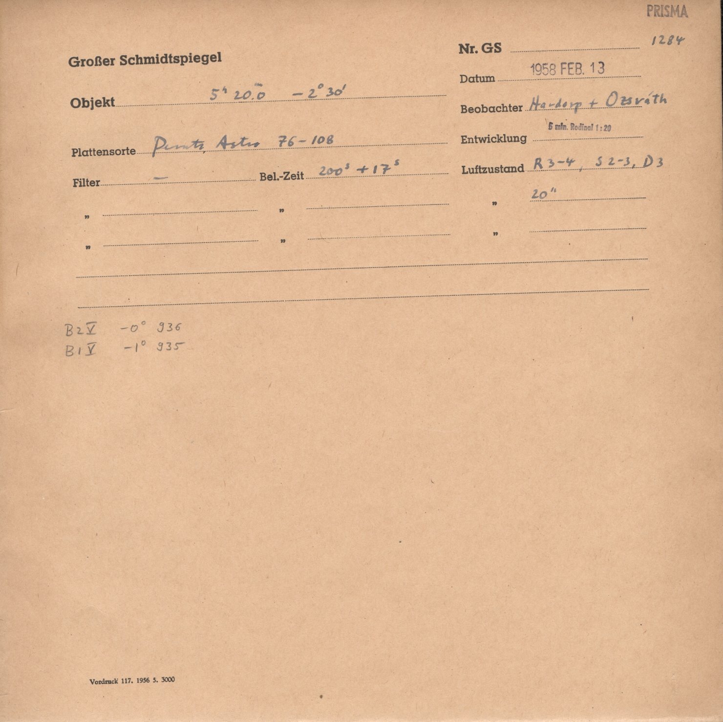 Plate envelope