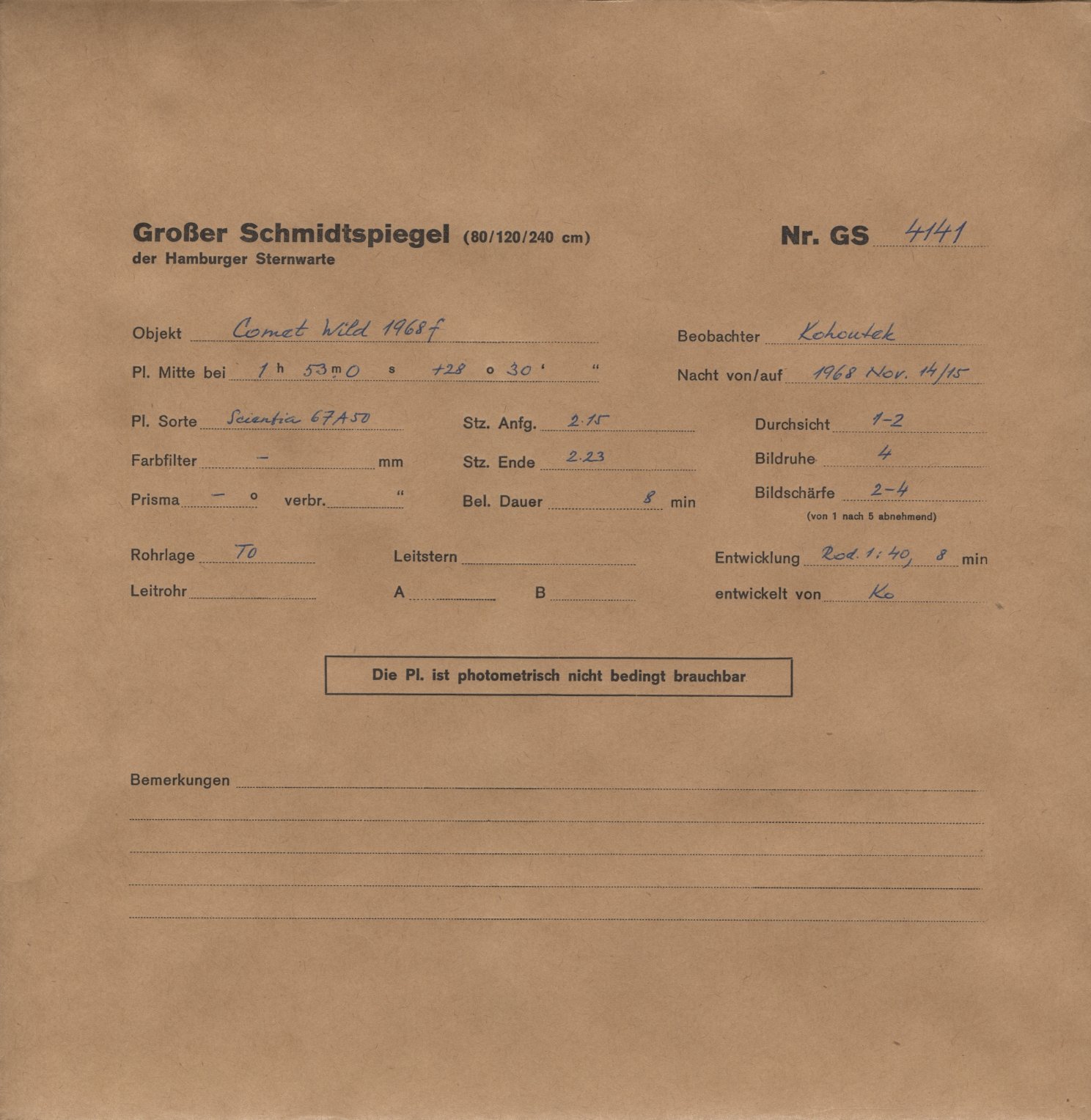 Logpage