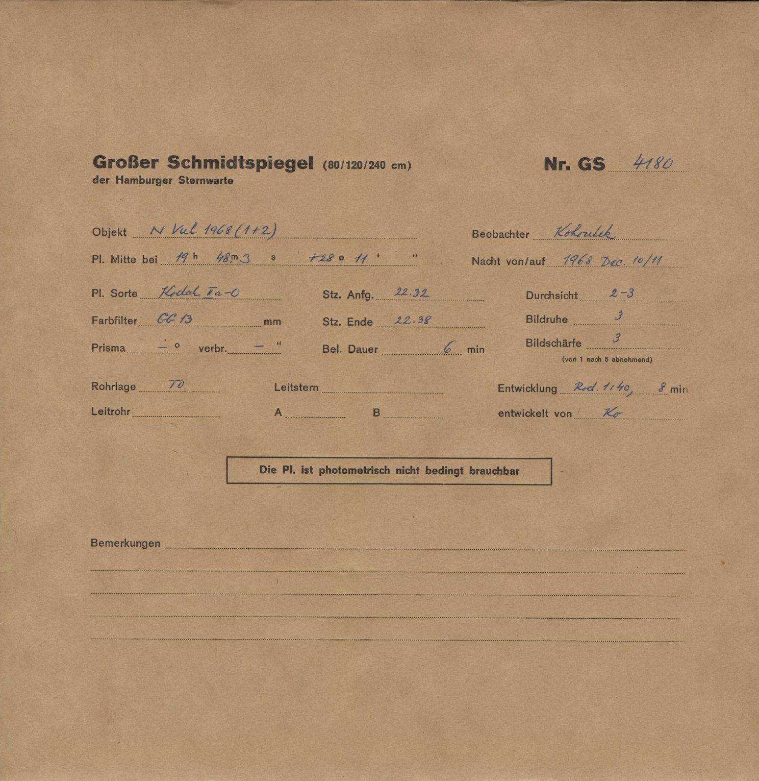 Logpage
