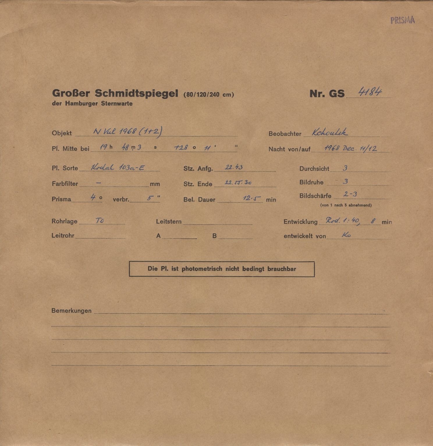 Logpage