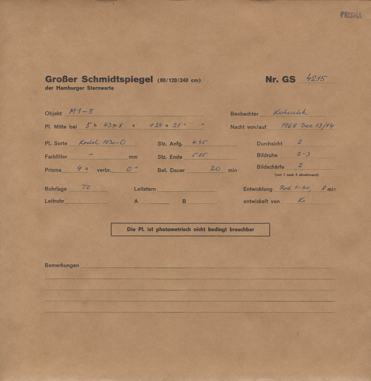 Logpage