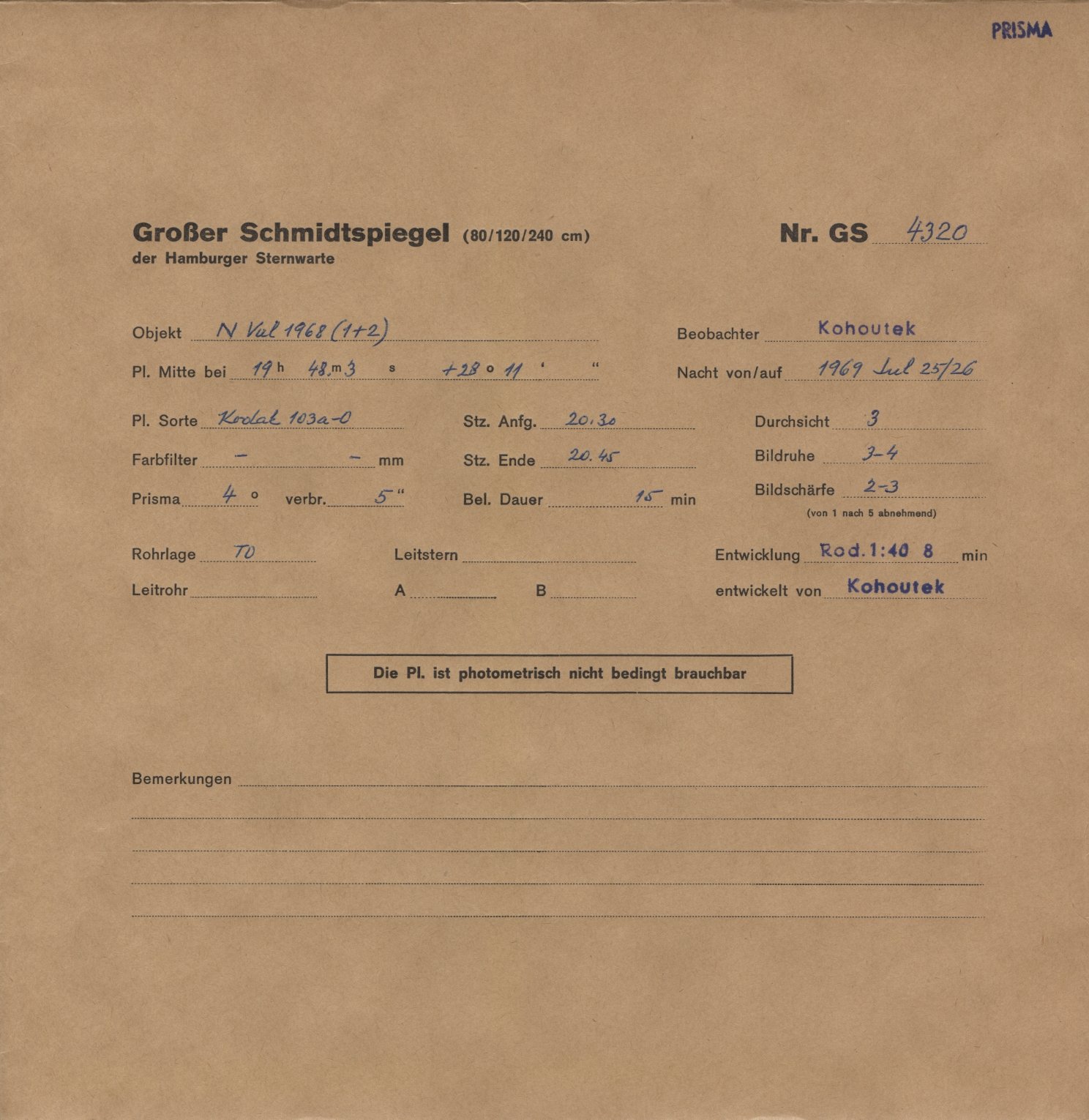 Logpage