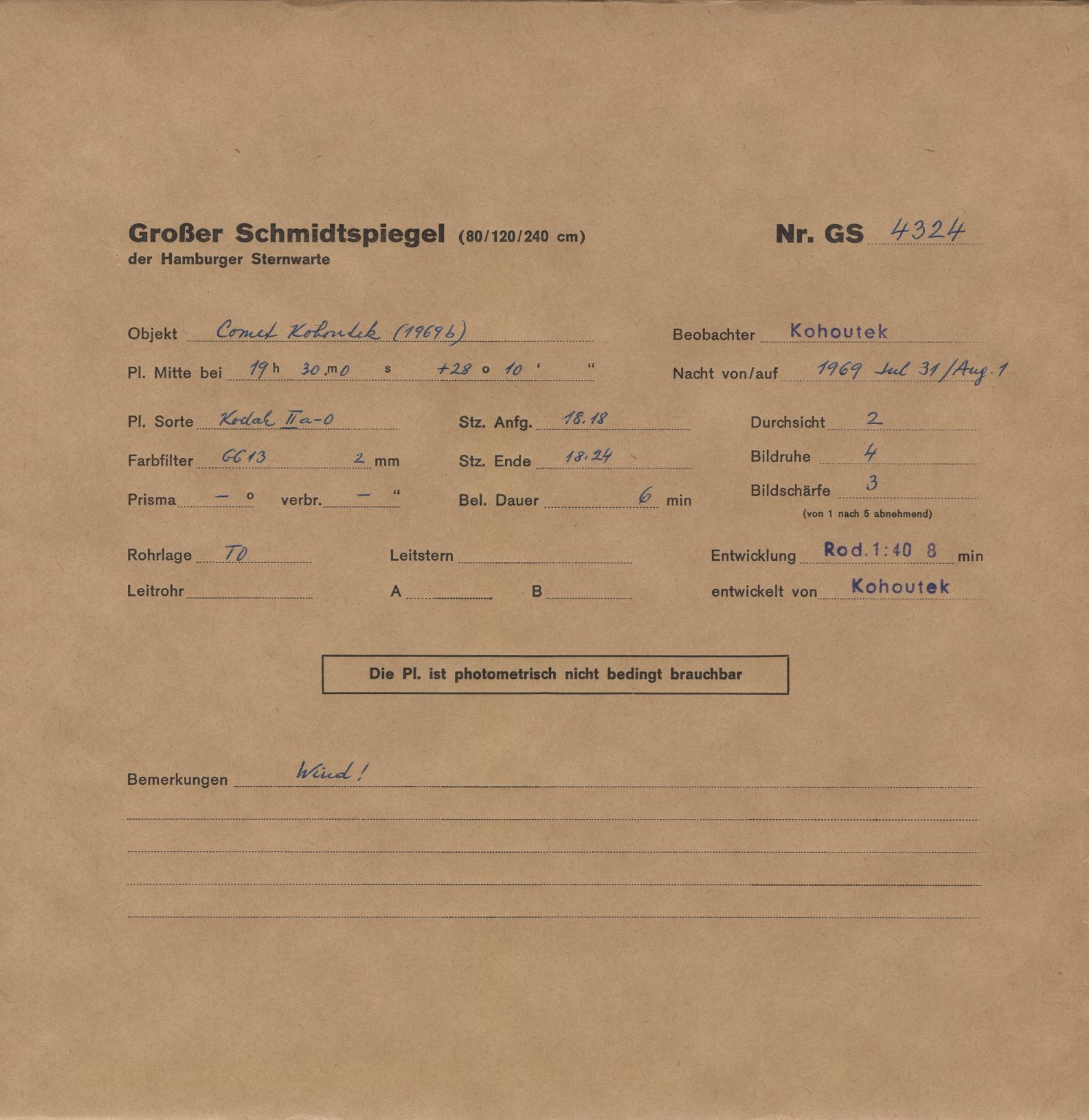Logpage