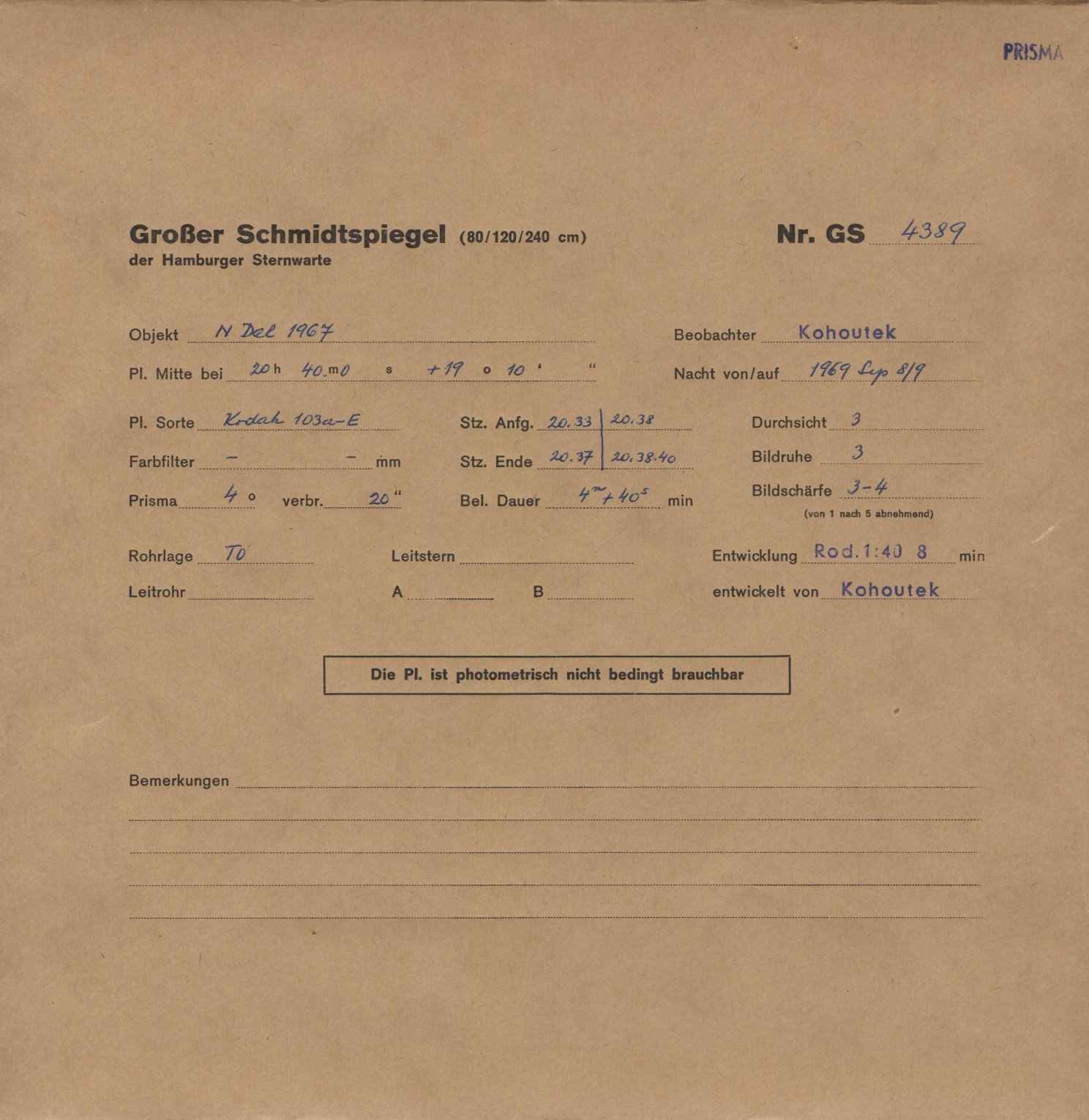 Logpage
