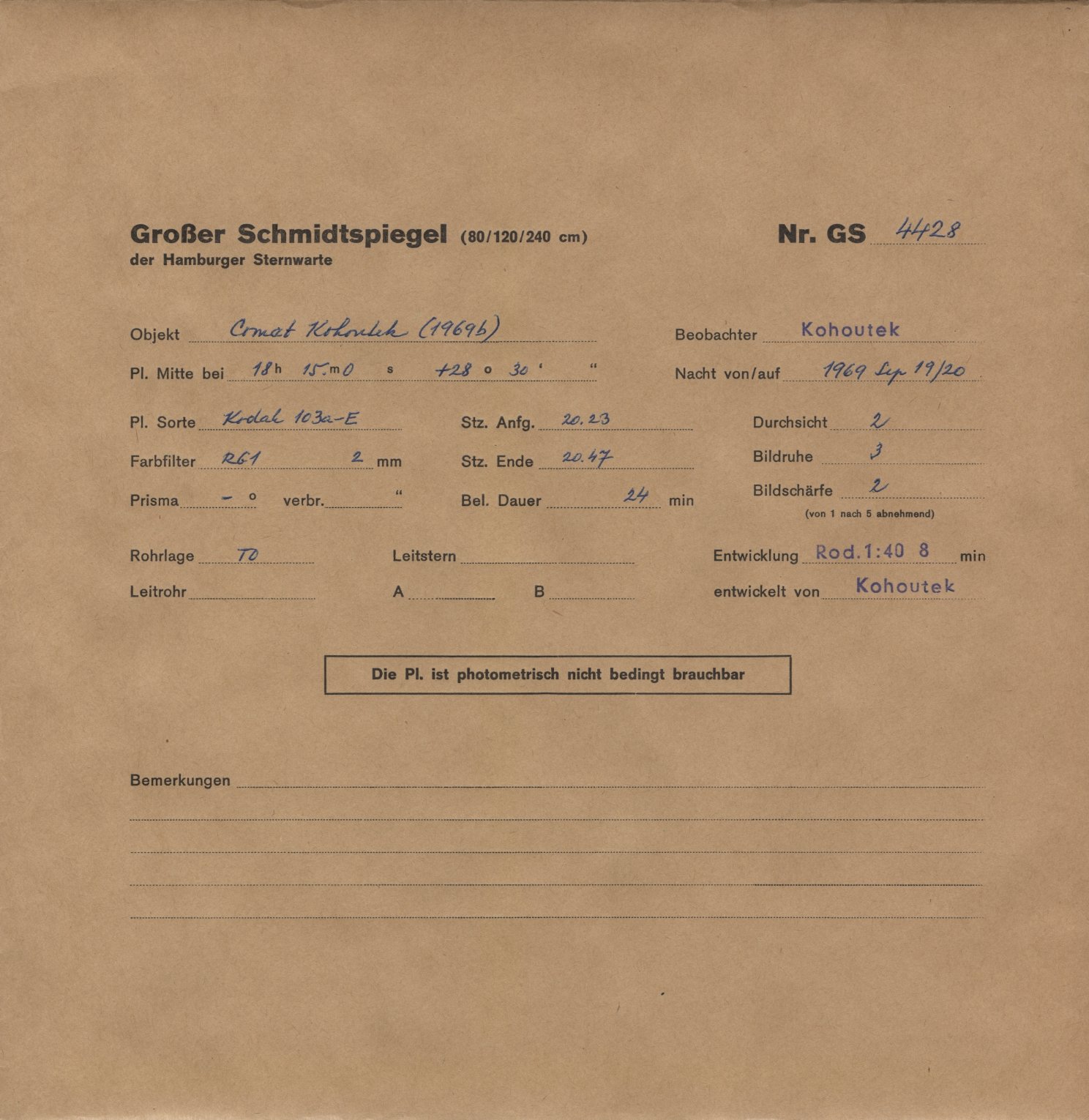 Logpage