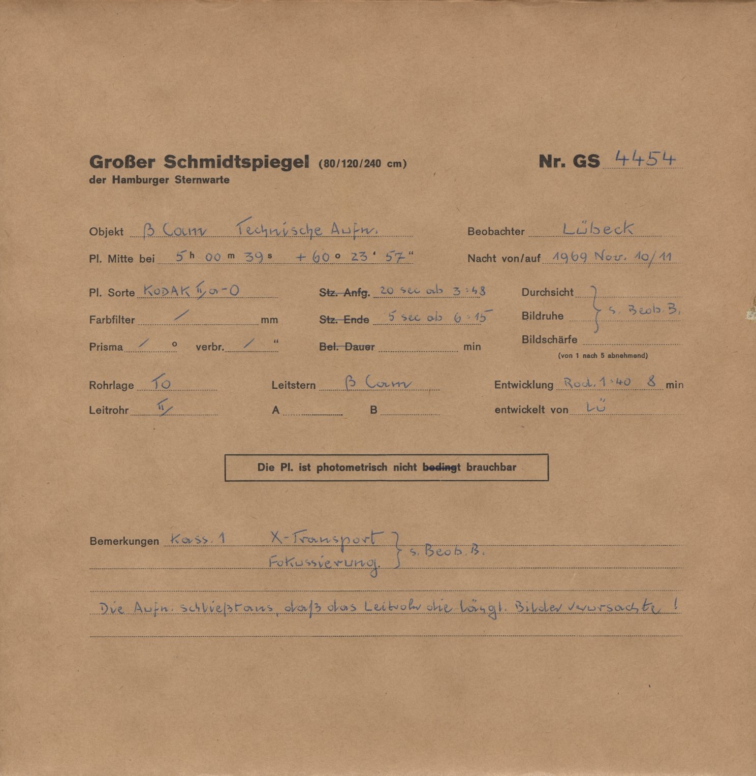 Logpage